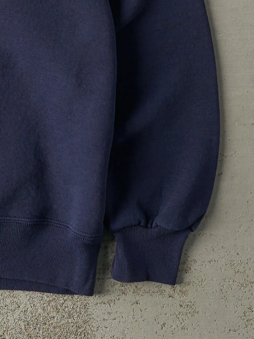 Vintage 93' Navy Blue Sliver Movie Promo Crewneck (L) sold by Rebalance Vintage product image thumbnail 4