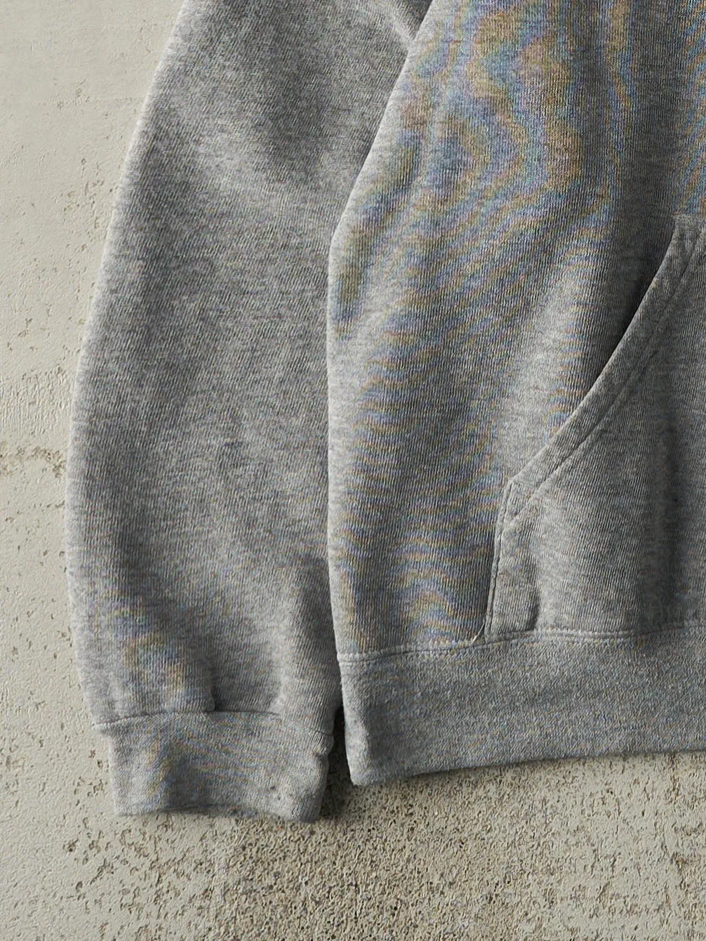 Vintage 90s Grey UMD University of Maryland Hoodie (M) sold by Rebalance Vintage product image thumbnail 3