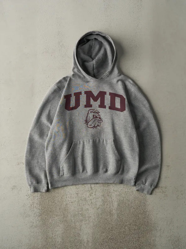 Vintage 90s Grey UMD University of Maryland Hoodie (M) sold by Rebalance Vintage