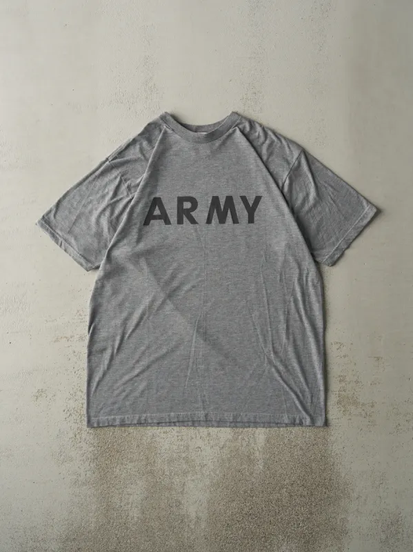 Vintage Y2K Grey US Army Tee (L/XL) sold by Rebalance Vintage