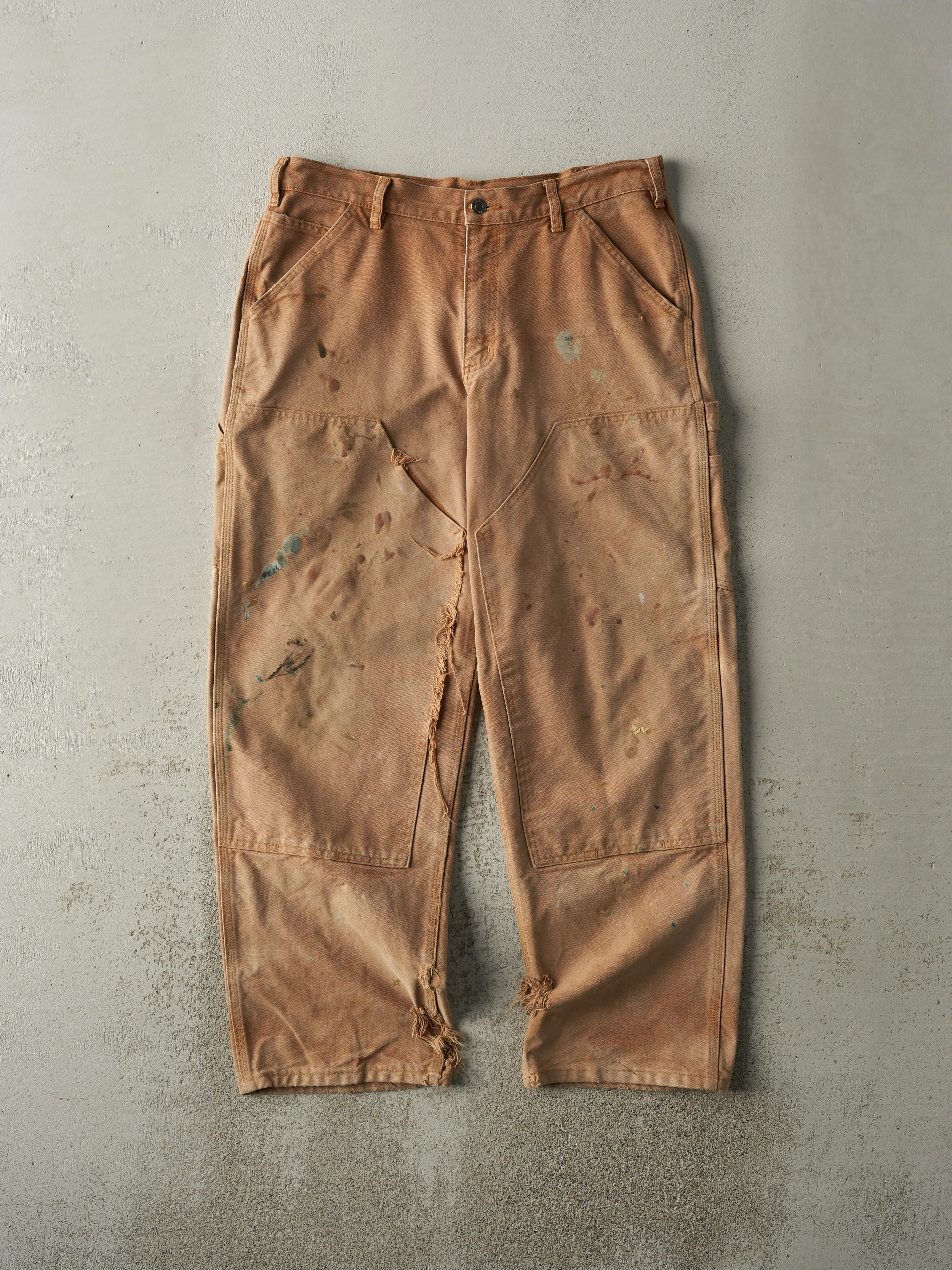 Vintage Y2K Camel Dakota Double Knee Carpenter Pants (33x30.5) sold by Rebalance Vintage
