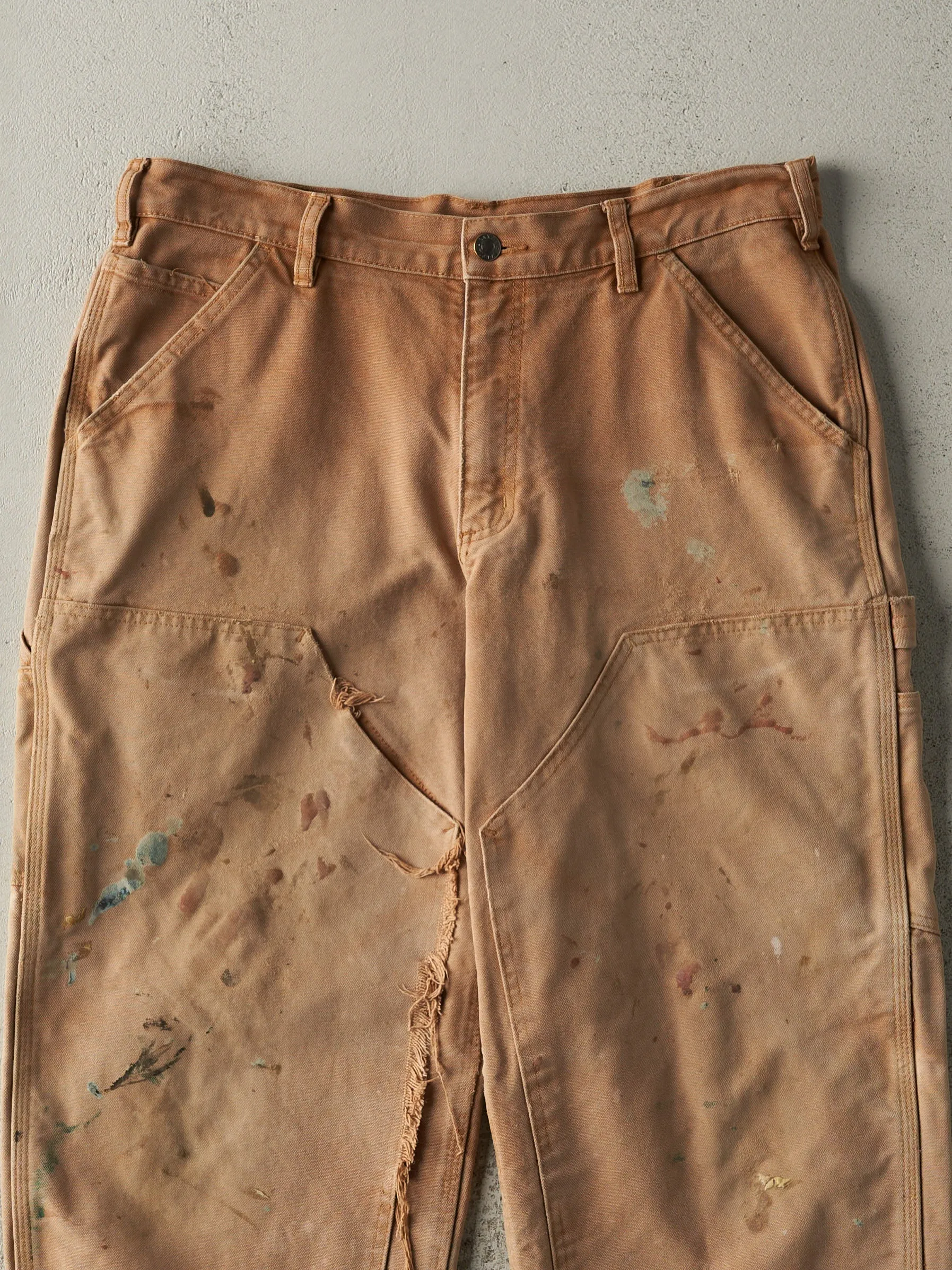 Vintage Y2K Camel Dakota Double Knee Carpenter Pants (33x30.5) sold by Rebalance Vintage product image thumbnail 4