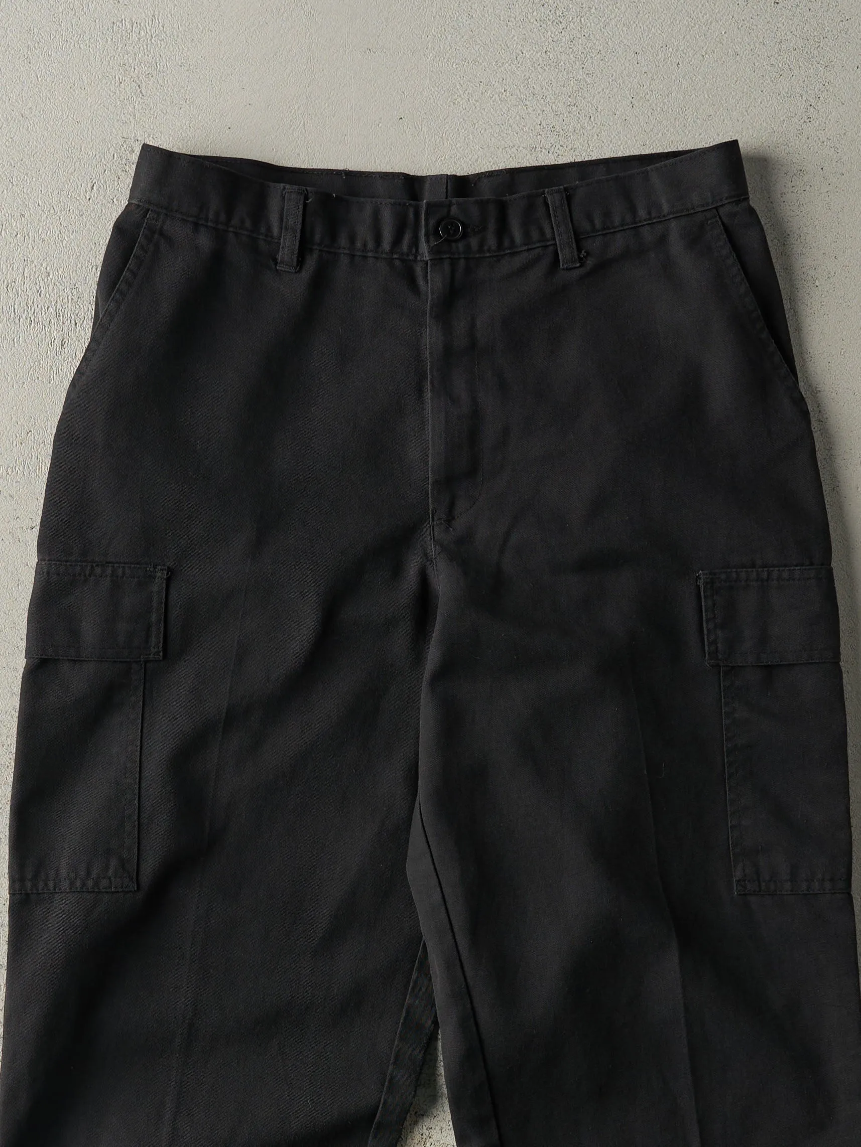 Vintage Y2K Black Cargo Work Pants (31.5x30) sold by Rebalance Vintage product image thumbnail 3