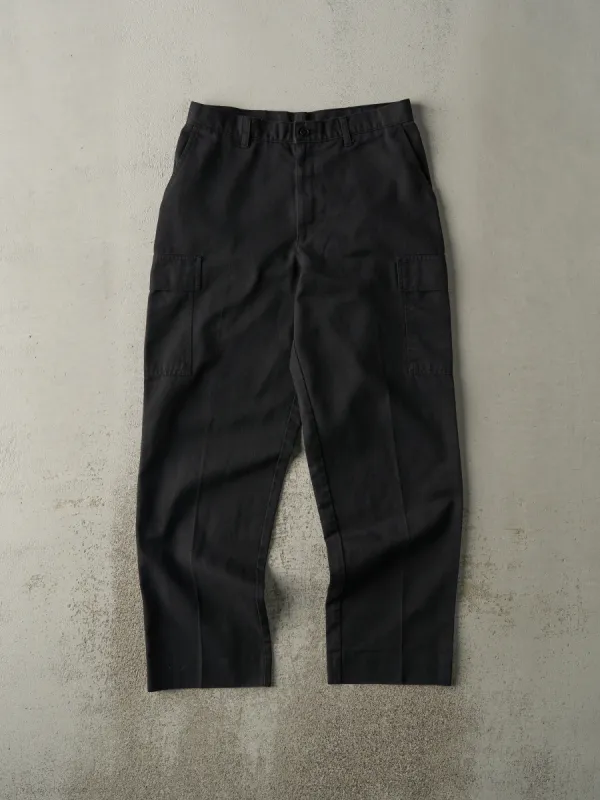 Vintage Y2K Black Cargo Work Pants (31.5x30) sold by Rebalance Vintage