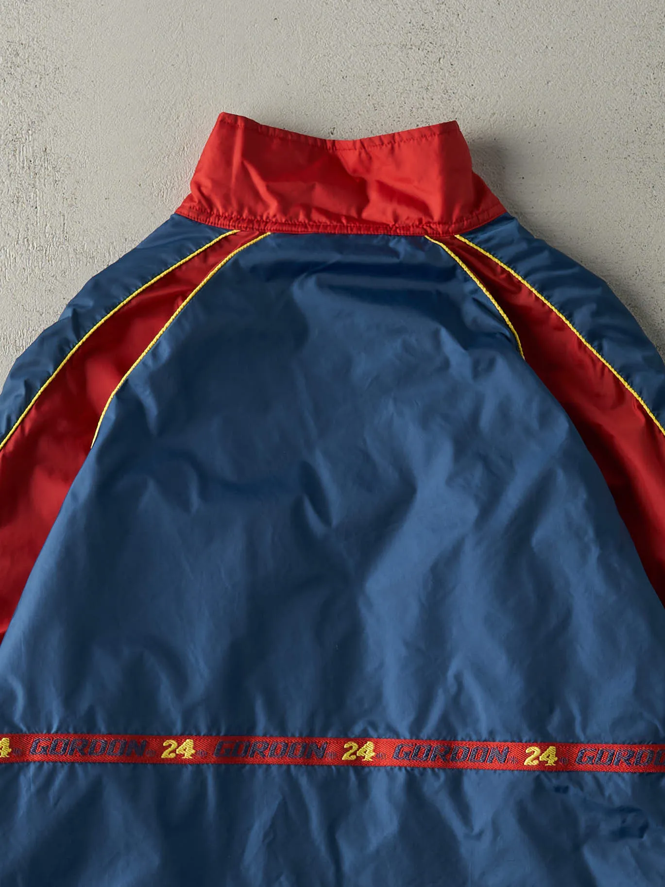 Vintage Y2K Blue & Red Jeff Gordon Nascar Racing Nylon Jacket (L) sold by Rebalance Vintage product image thumbnail 4