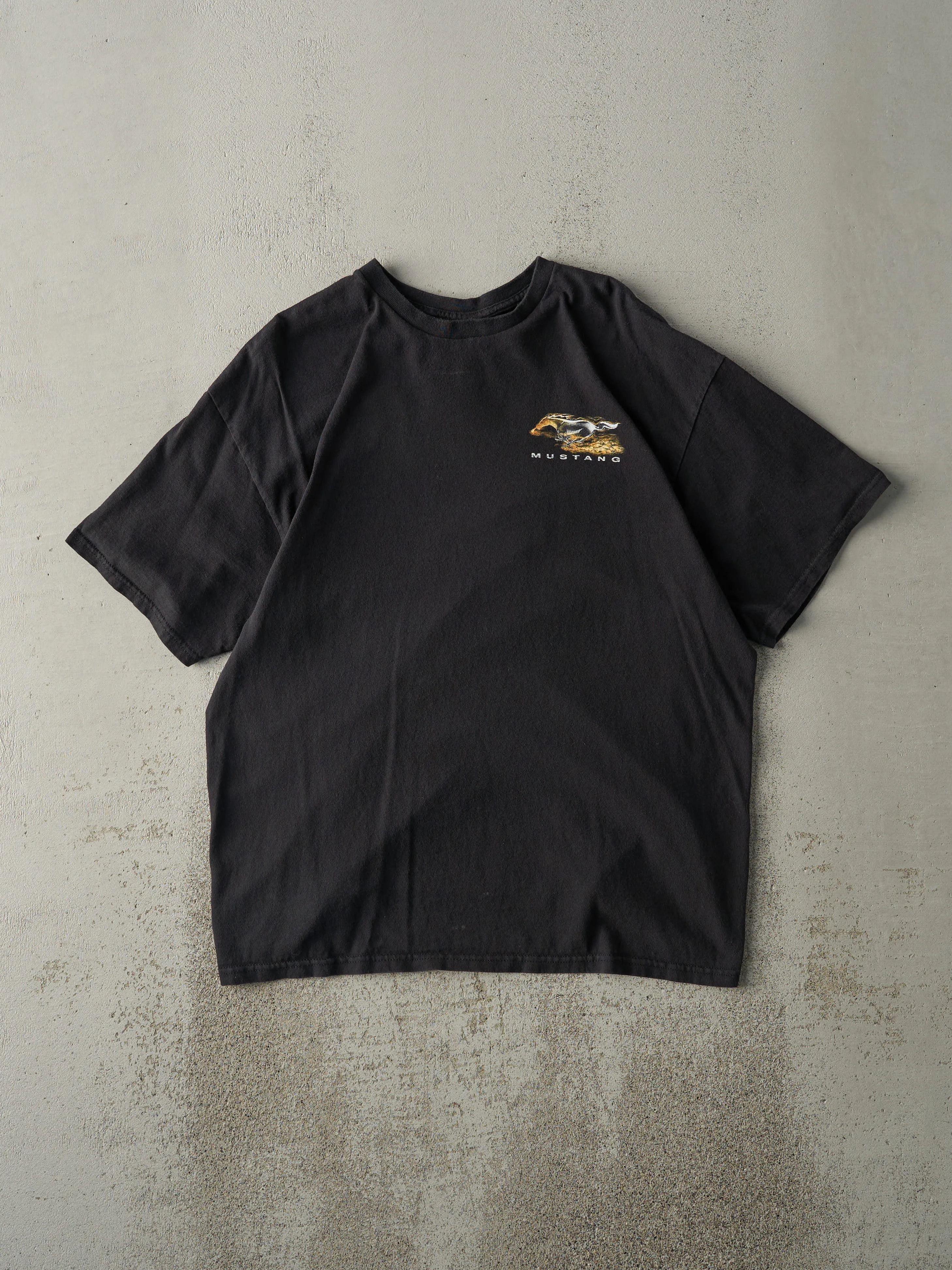 Vintage Y2K Black Ford Mustang Tee (M/L) sold by Rebalance Vintage product image thumbnail 2
