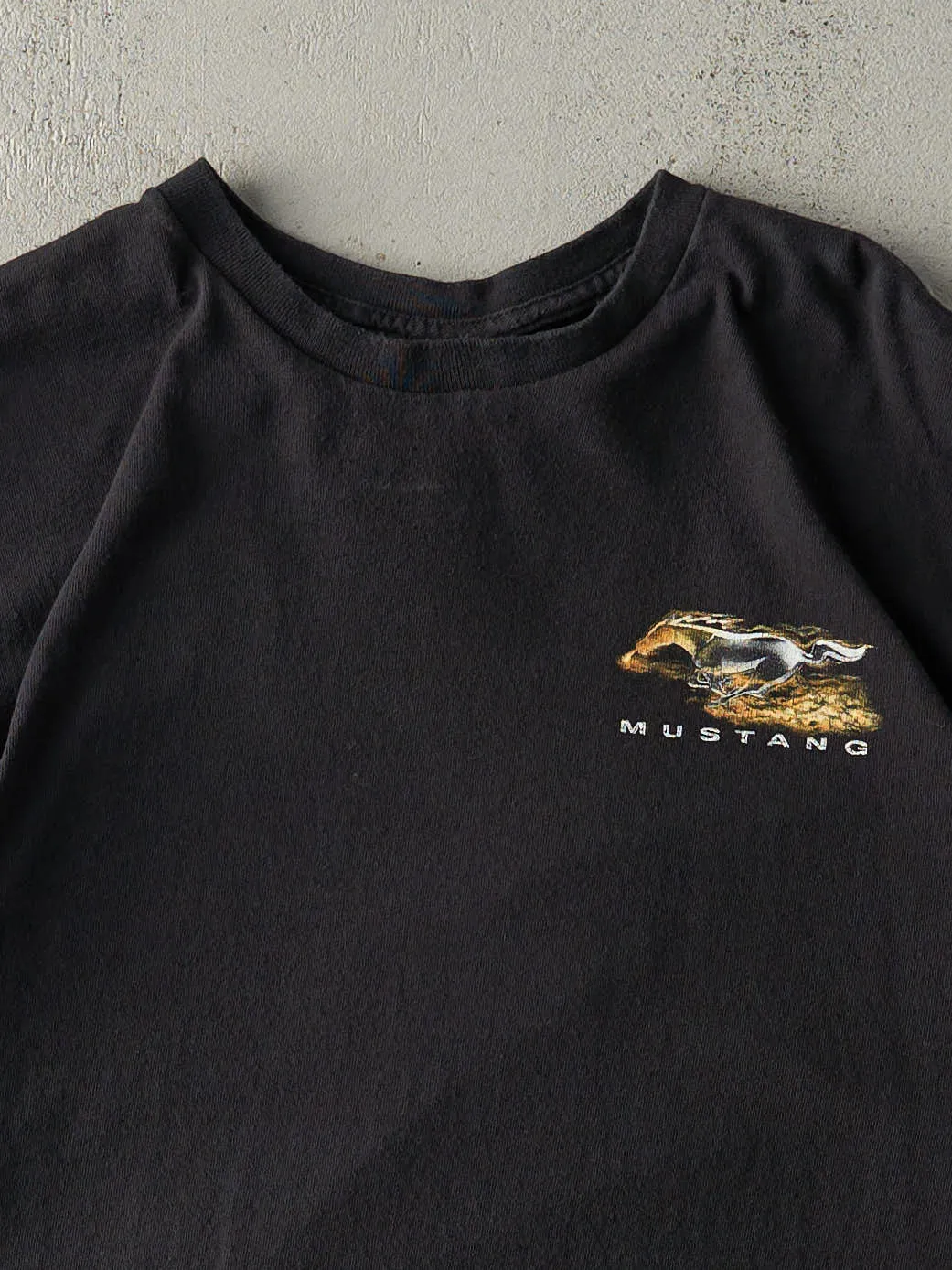 Vintage Y2K Black Ford Mustang Tee (M/L) sold by Rebalance Vintage product image thumbnail 3