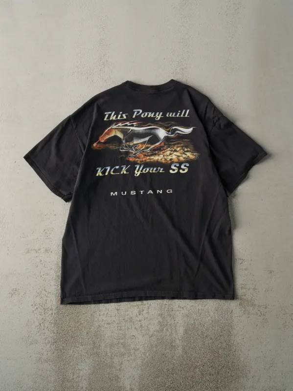 Vintage Y2K Black Ford Mustang Tee (M/L) sold by Rebalance Vintage