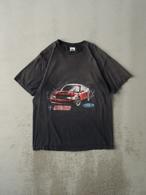Vintage Y2K Faded Black Ford Mustang Tee (M/L) sold by Rebalance Vintage