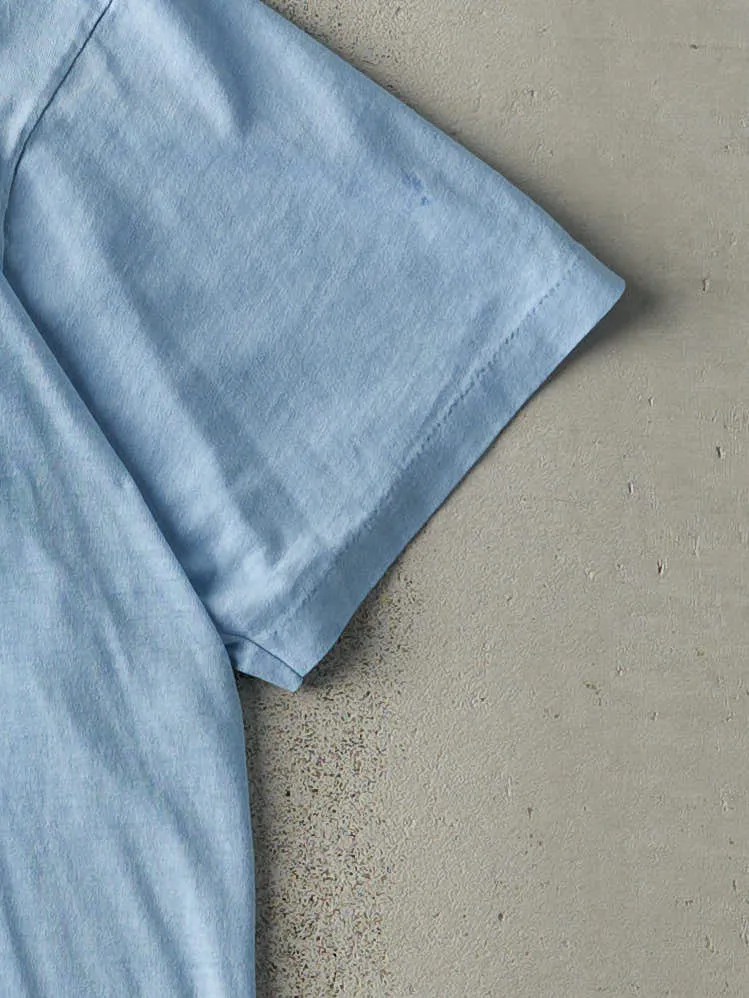 Vintage 80s Blue "Old Ford's Never Die" Tee (M) sold by Rebalance Vintage product image thumbnail 3