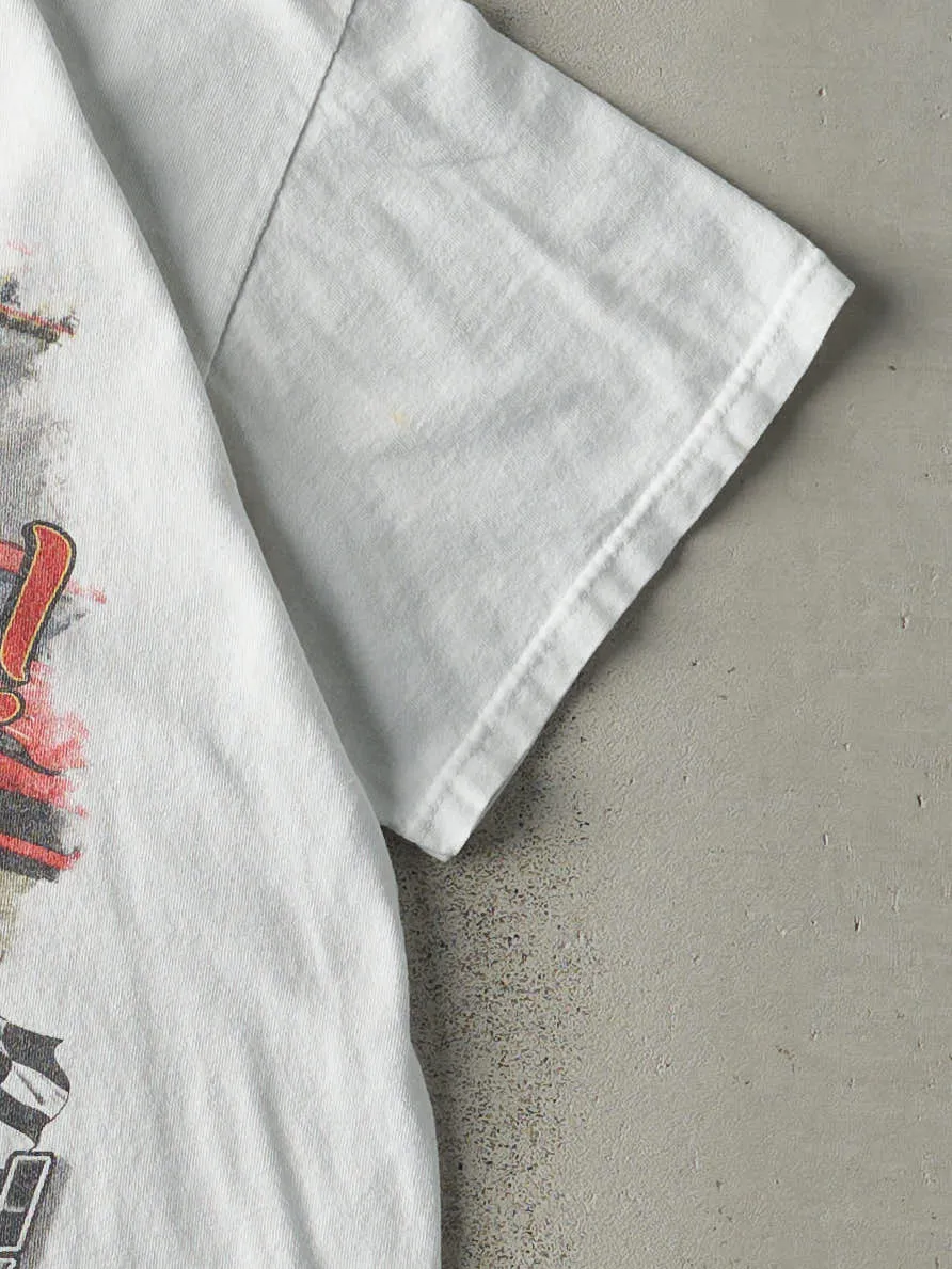 14' White Bristol Motors Speedway Racing Tee (M/L) sold by Rebalance Vintage product image thumbnail 3