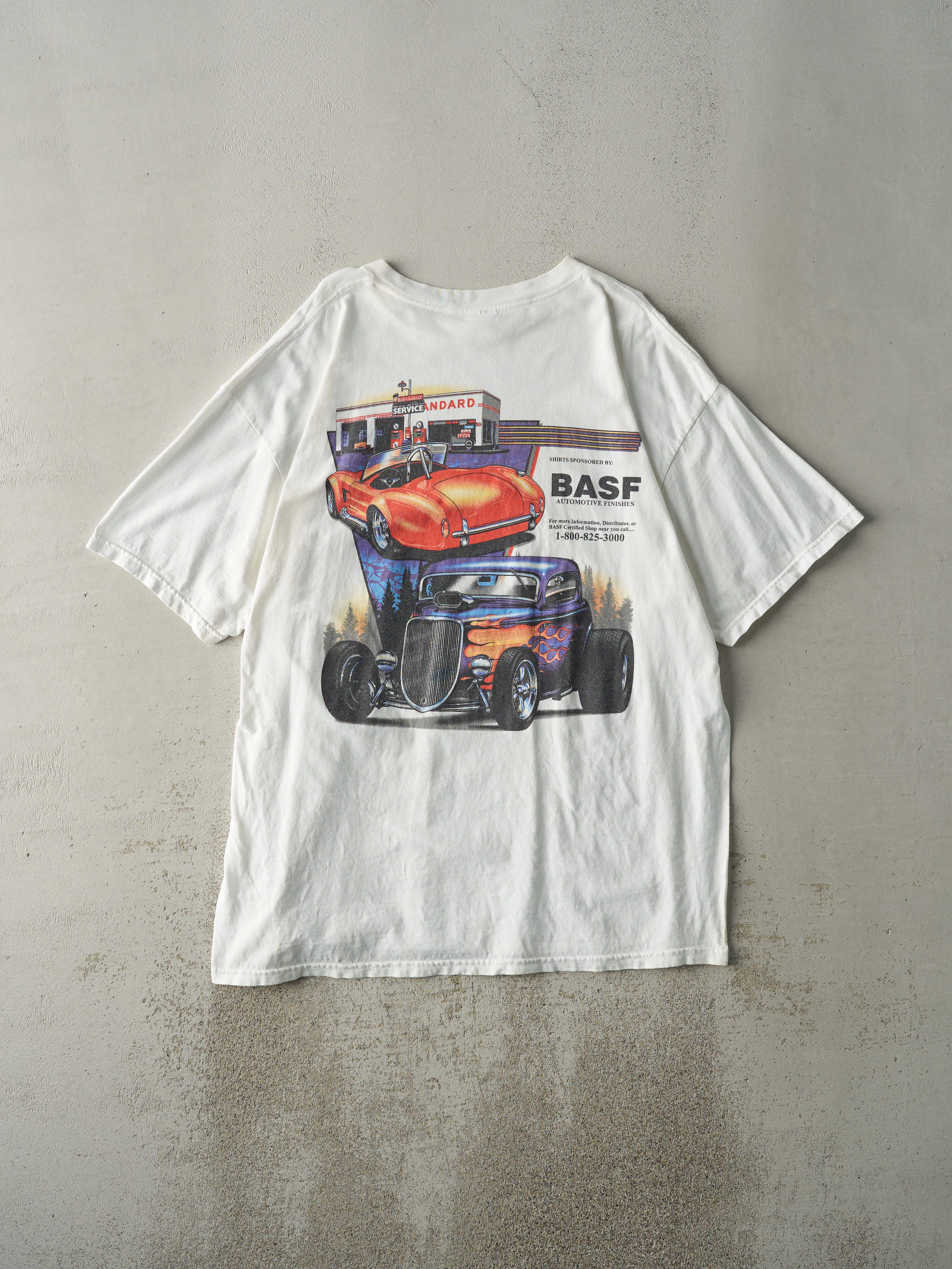 Vintage 00' White Car Show Extraodinaire Tee (XL) sold by Rebalance Vintage product image thumbnail 2