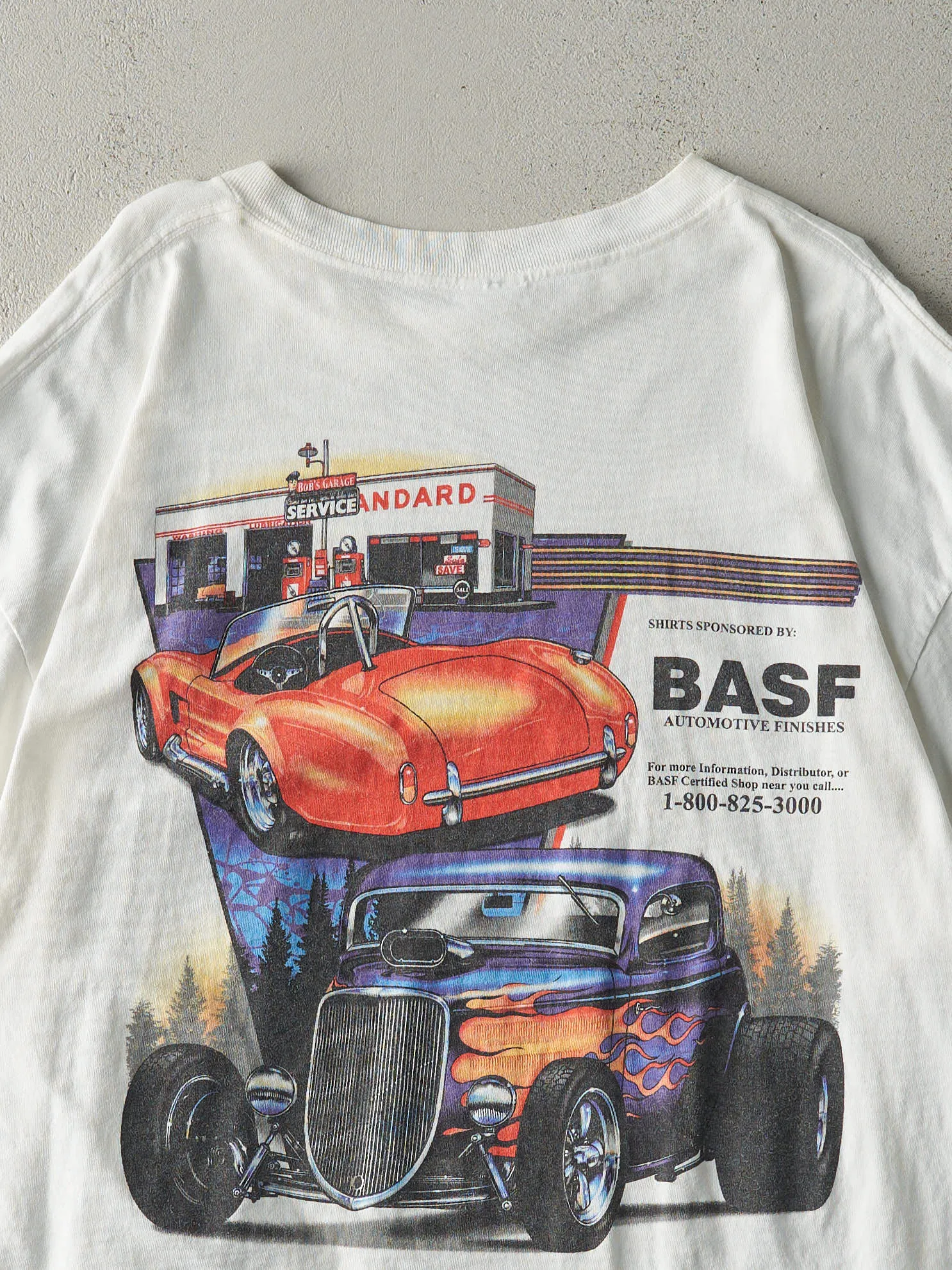 Vintage 00' White Car Show Extraodinaire Tee (XL) sold by Rebalance Vintage product image thumbnail 4