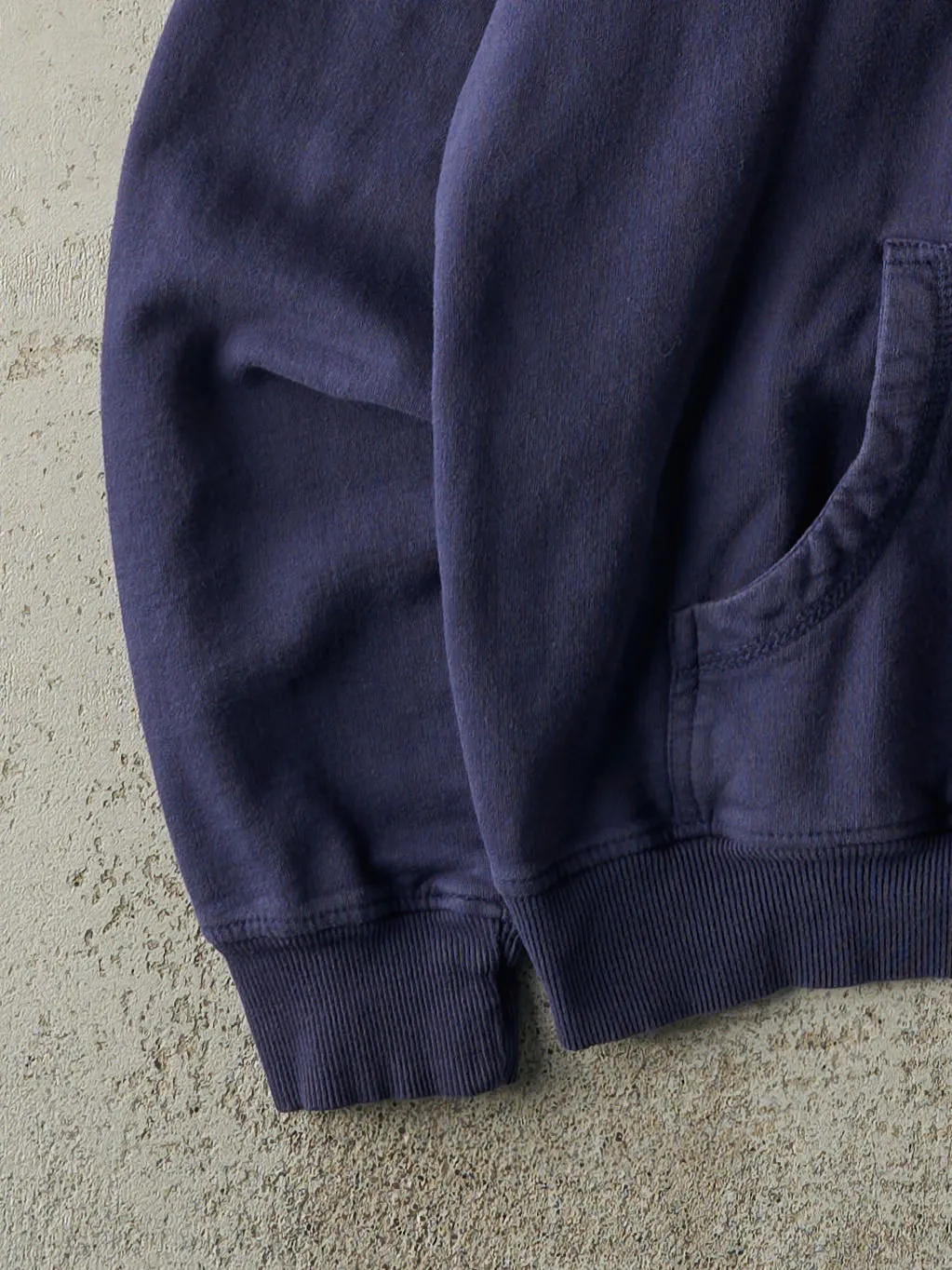 Vintage Y2K Navy Blue Embroidered Maui Hoodie (L) sold by Rebalance Vintage product image thumbnail 3