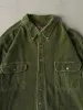 Vintage Y2K Green Corduroy Button Up (XL/XXL) sold by Rebalance Vintage