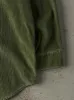 Vintage Y2K Green Corduroy Button Up (XL/XXL) sold by Rebalance Vintage