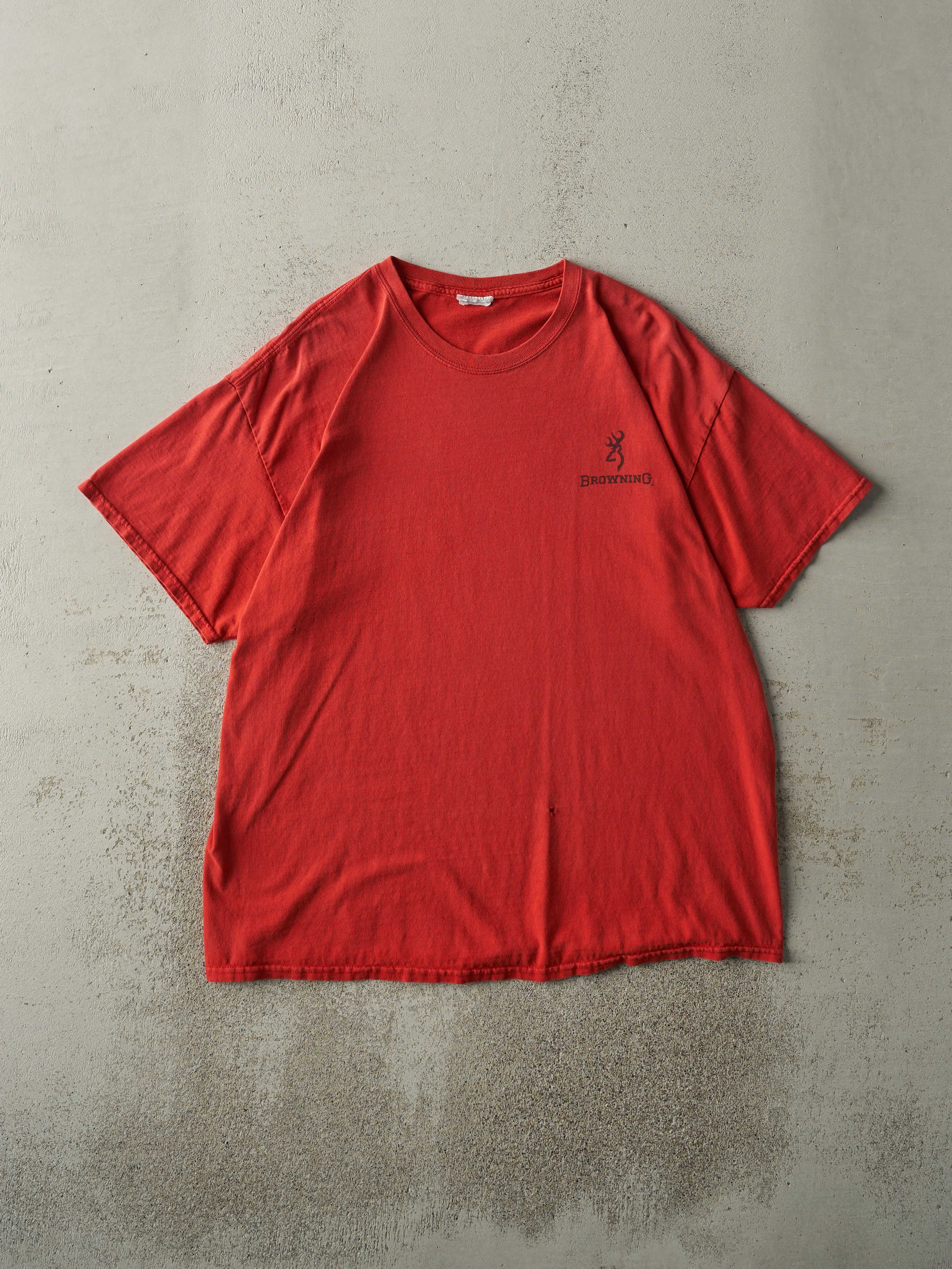 Vintage Y2K Red Browning Logo Tee (L) sold by Rebalance Vintage product image thumbnail 2