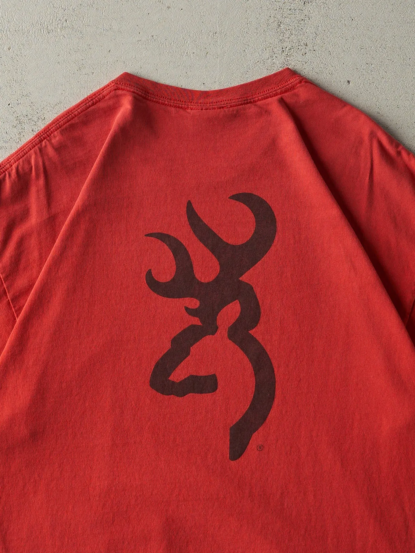 Vintage Y2K Red Browning Logo Tee (L) sold by Rebalance Vintage product image thumbnail 4