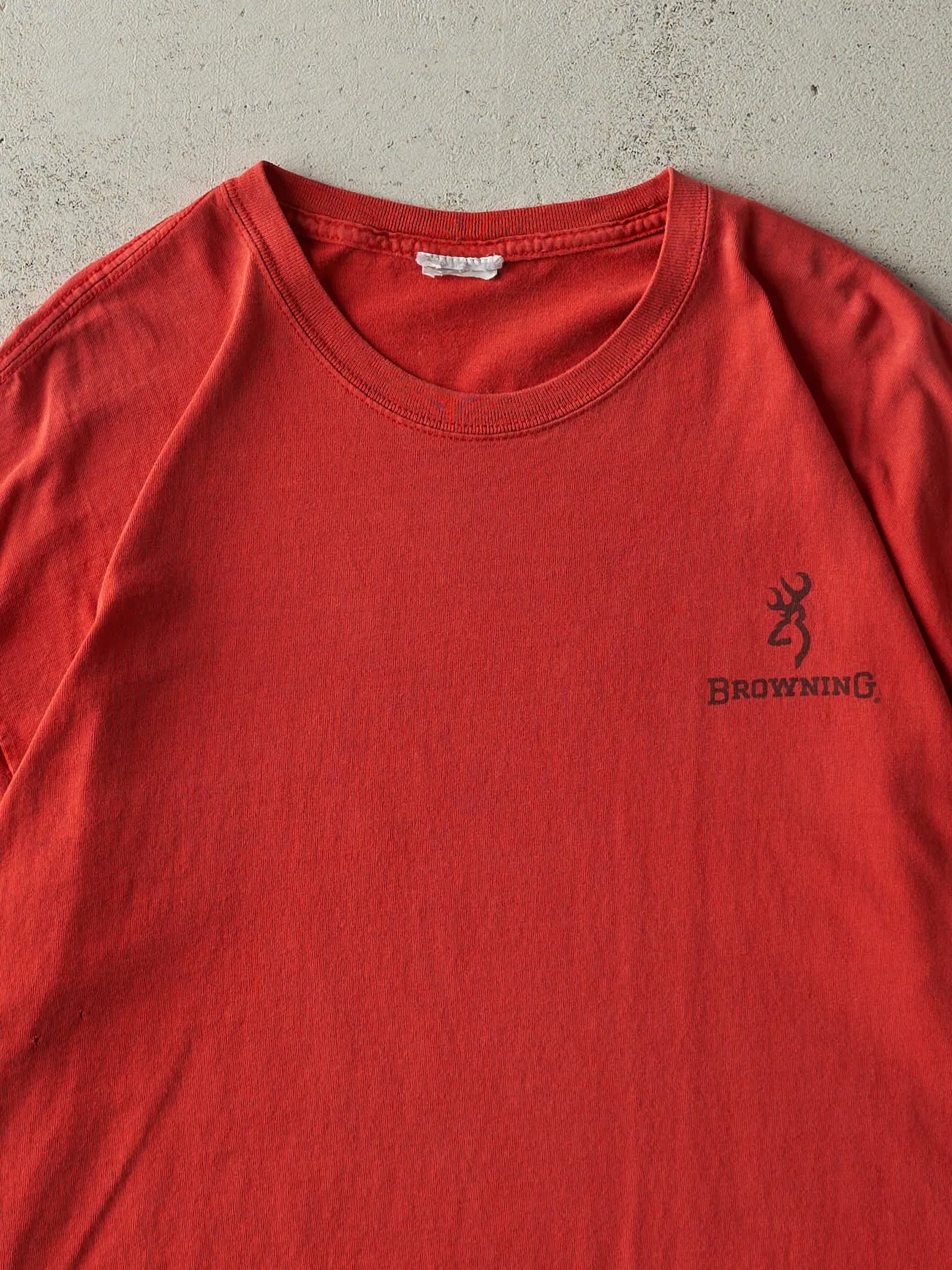 Vintage Y2K Red Browning Logo Tee (L) sold by Rebalance Vintage product image thumbnail 3
