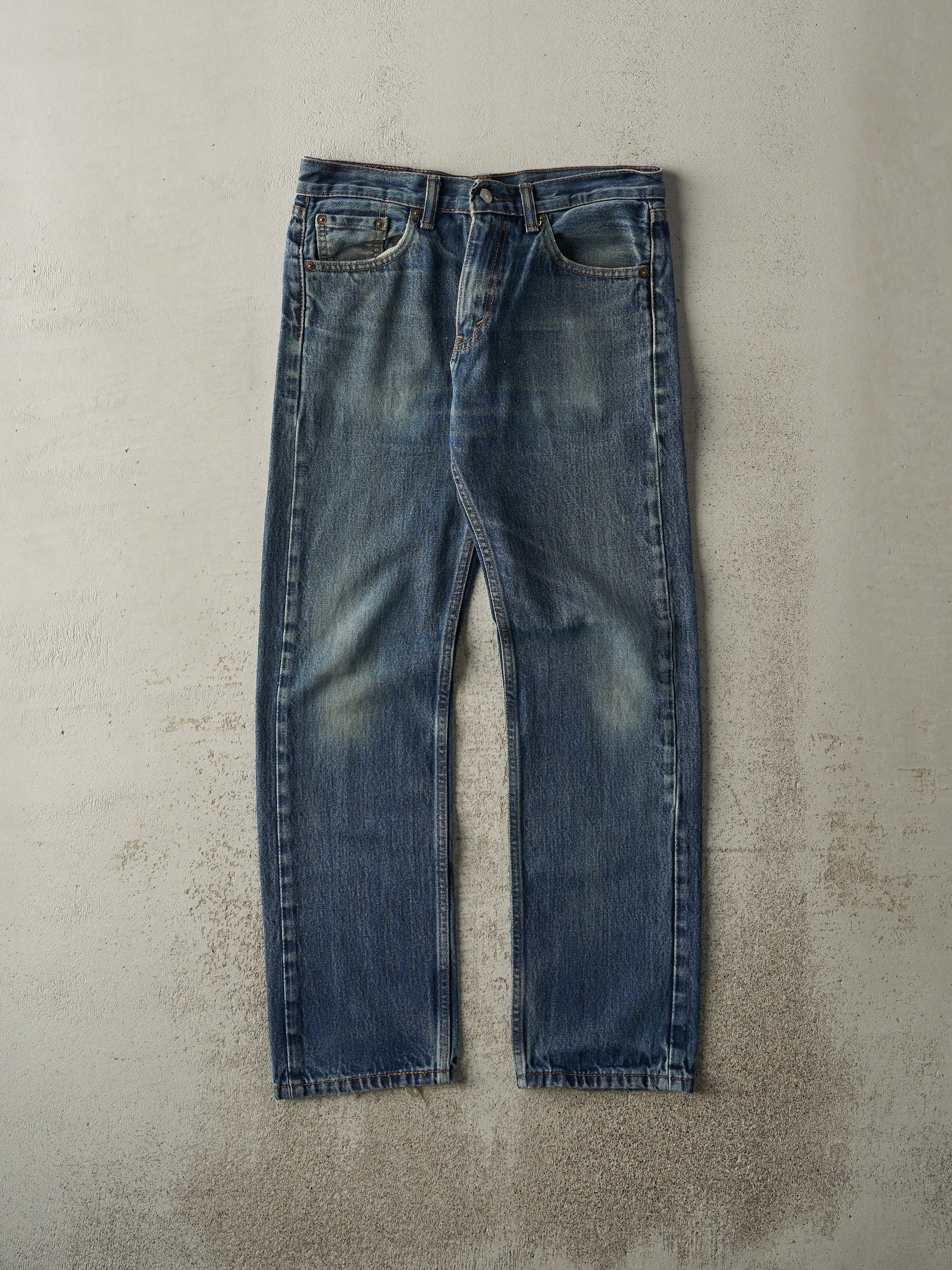 Vintage Y2K Dark Wash Levi's 505 Jeans (32x30) sold by Rebalance Vintage