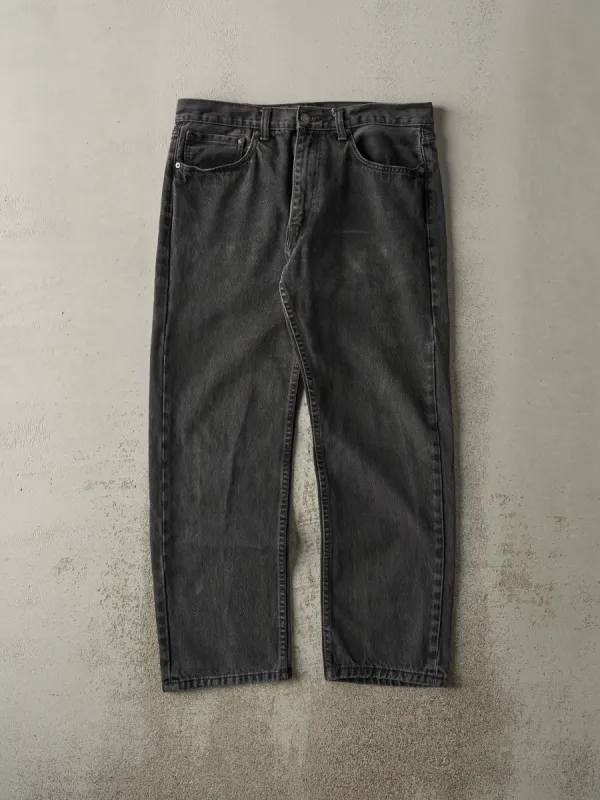 Vintage Y2K Faded Black Levi's 505 Denim Pants (35.5x29) sold by Rebalance Vintage