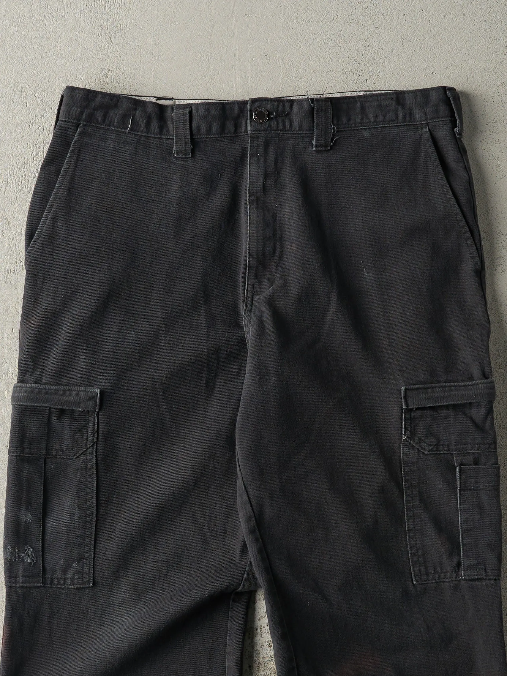 Vintage 90s Black Dickies Cargo Work Pants (34x28.5) sold by Rebalance Vintage product image thumbnail 3
