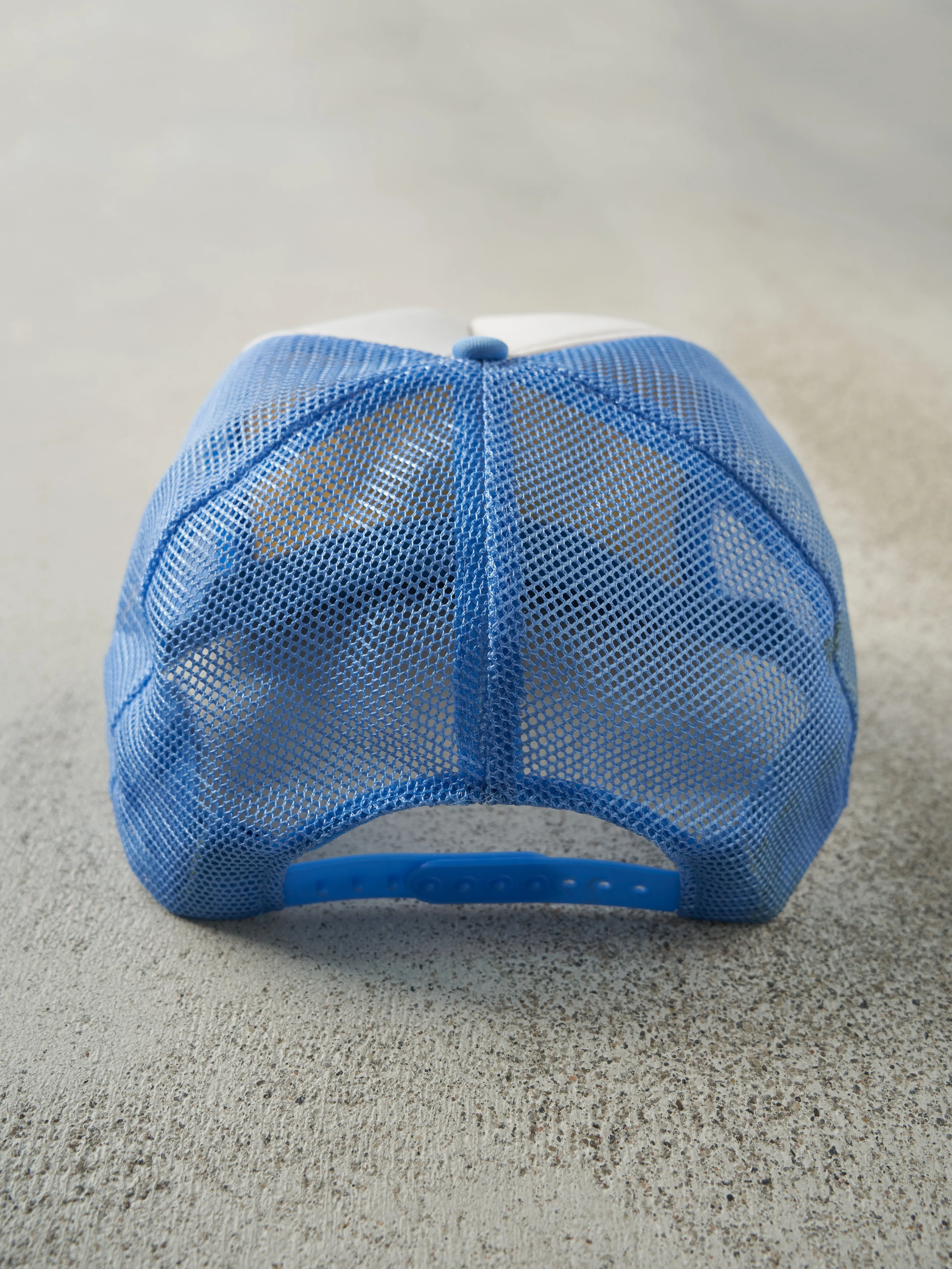 Vintage 80s Blue & White Balcaen Consolidated Foam Trucker Hat sold by Rebalance Vintage product image thumbnail 3