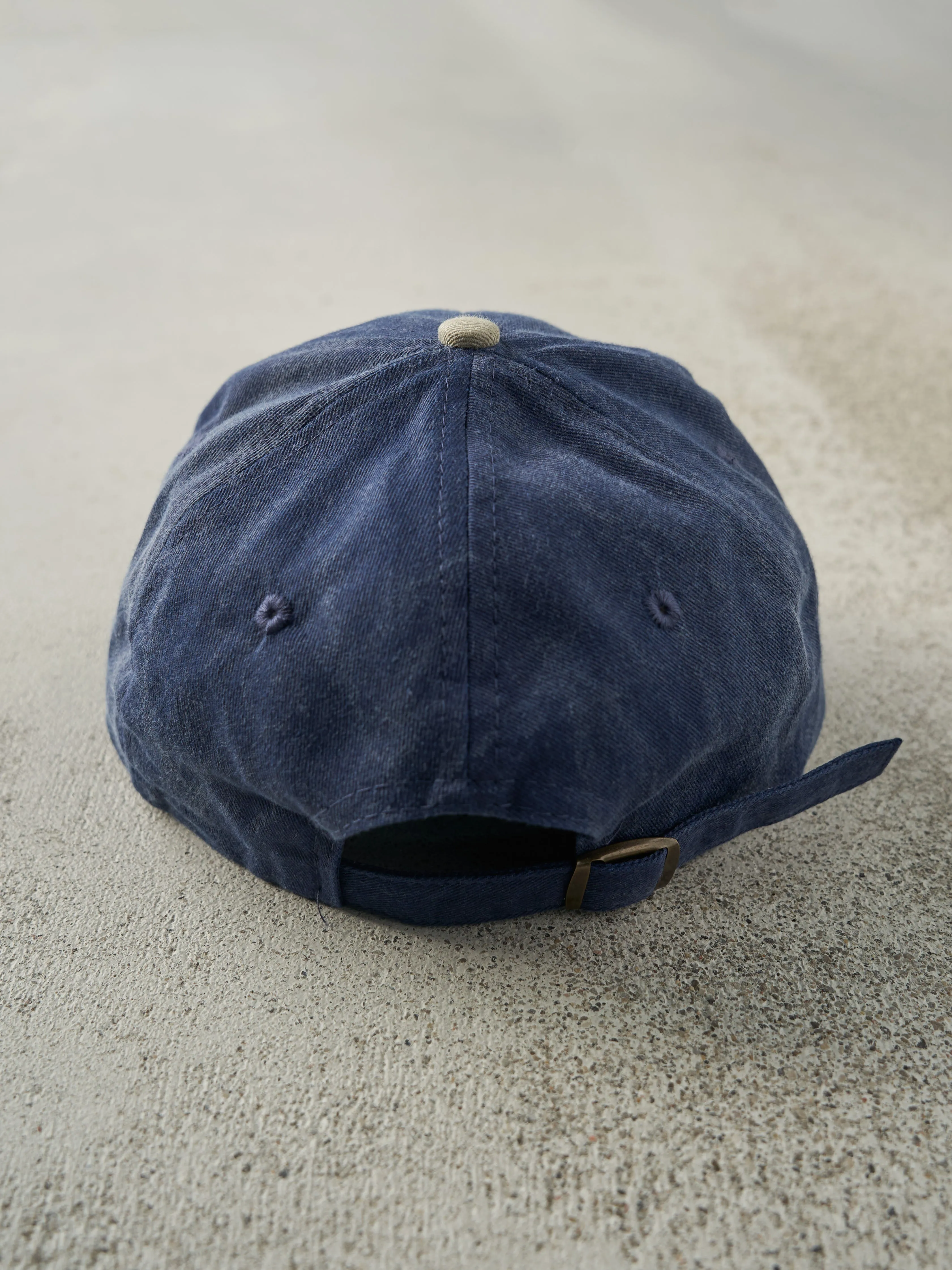 Vintage 99' Blue & Beige Kentucky Derby Strap Back Hat sold by Rebalance Vintage product image thumbnail 3