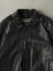 Vintage 90s Black Wilson's Leather Jacket (XL) sold by Rebalance Vintage