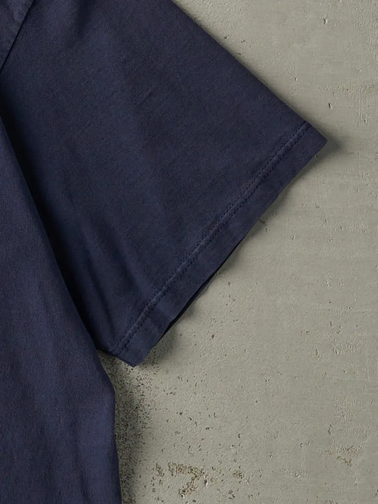 Vintage Y2K Navy Blue New York Rangers Tee (M) sold by Rebalance Vintage product image thumbnail 3