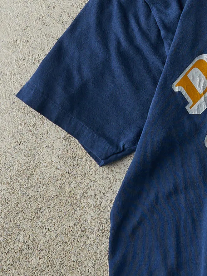 Vintage 80s Navy Blue Dwyer Cross Country Tee (XS) sold by Rebalance Vintage product image thumbnail 3