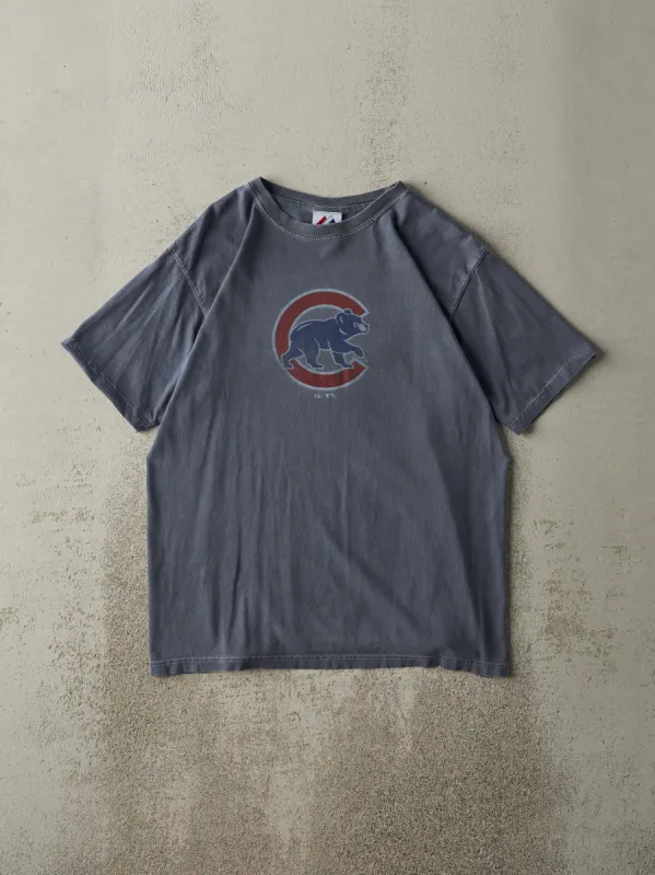 Vintage 10' Washed Blue Chicago Cubs Tee (M) sold by Rebalance Vintage