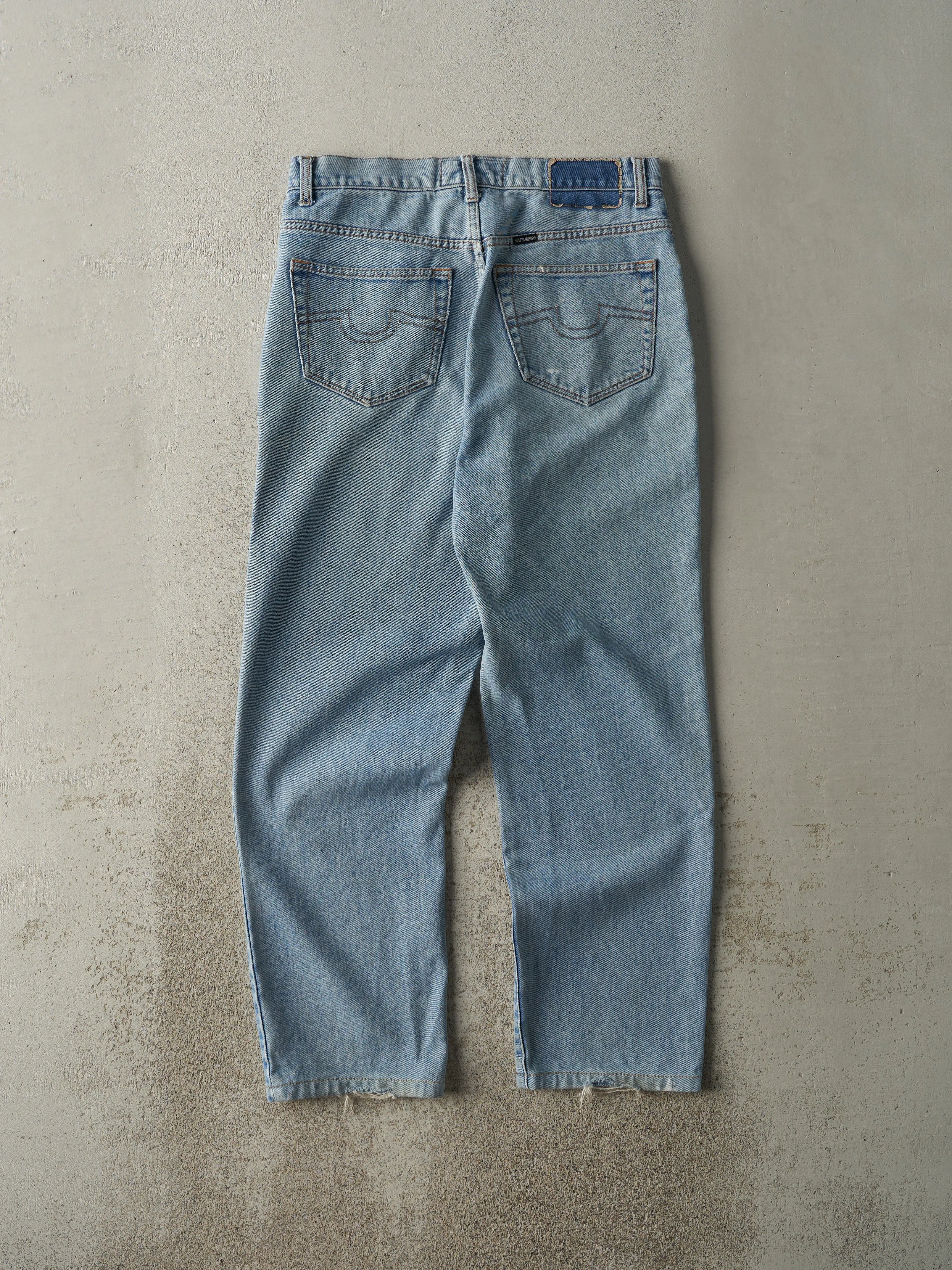 Vintage 90s Light Wash Harley Davidson Jeans (32x28) sold by Rebalance Vintage product image thumbnail 3