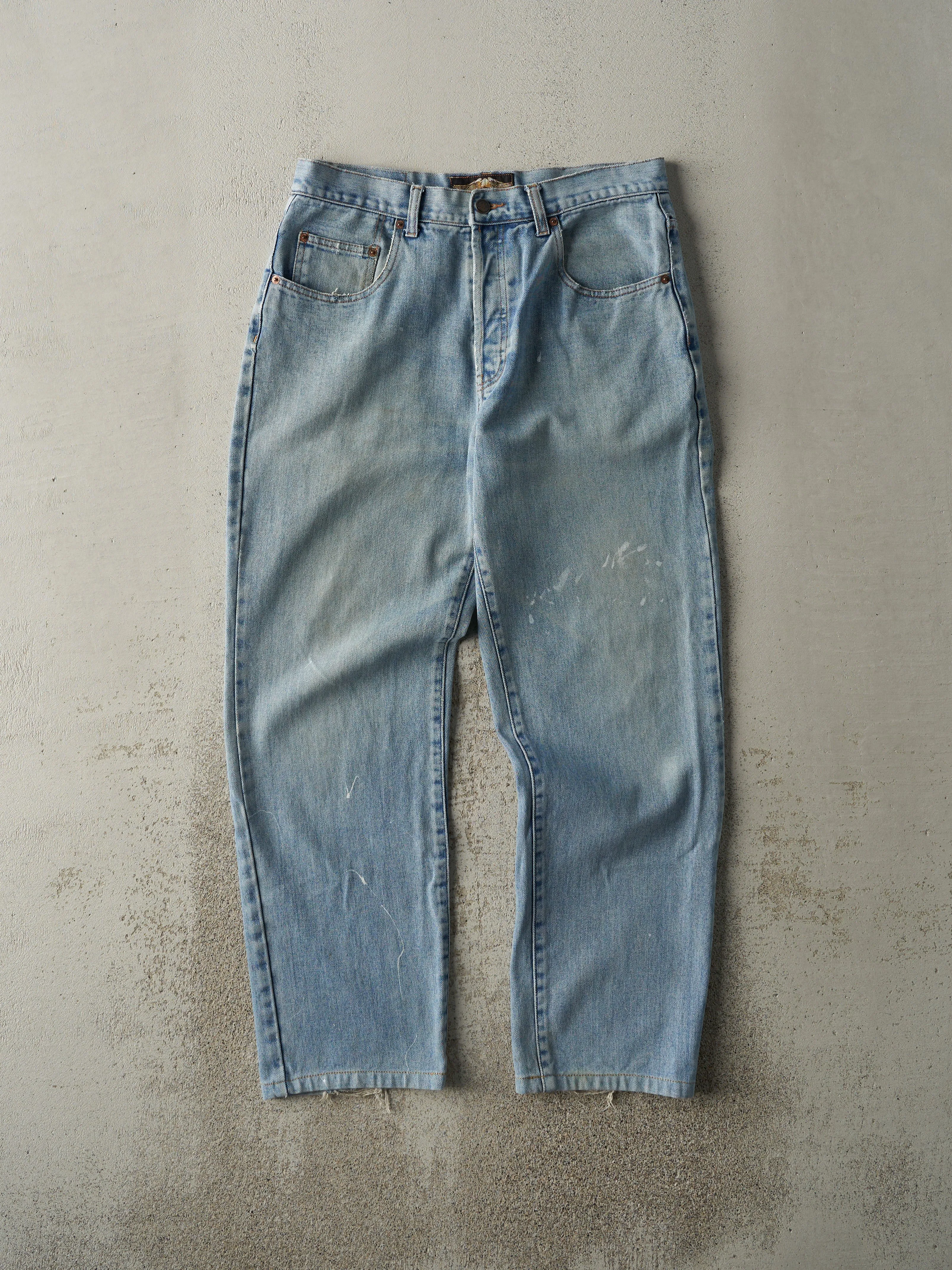 Vintage 90s Light Wash Harley Davidson Jeans (32x28) sold by Rebalance Vintage