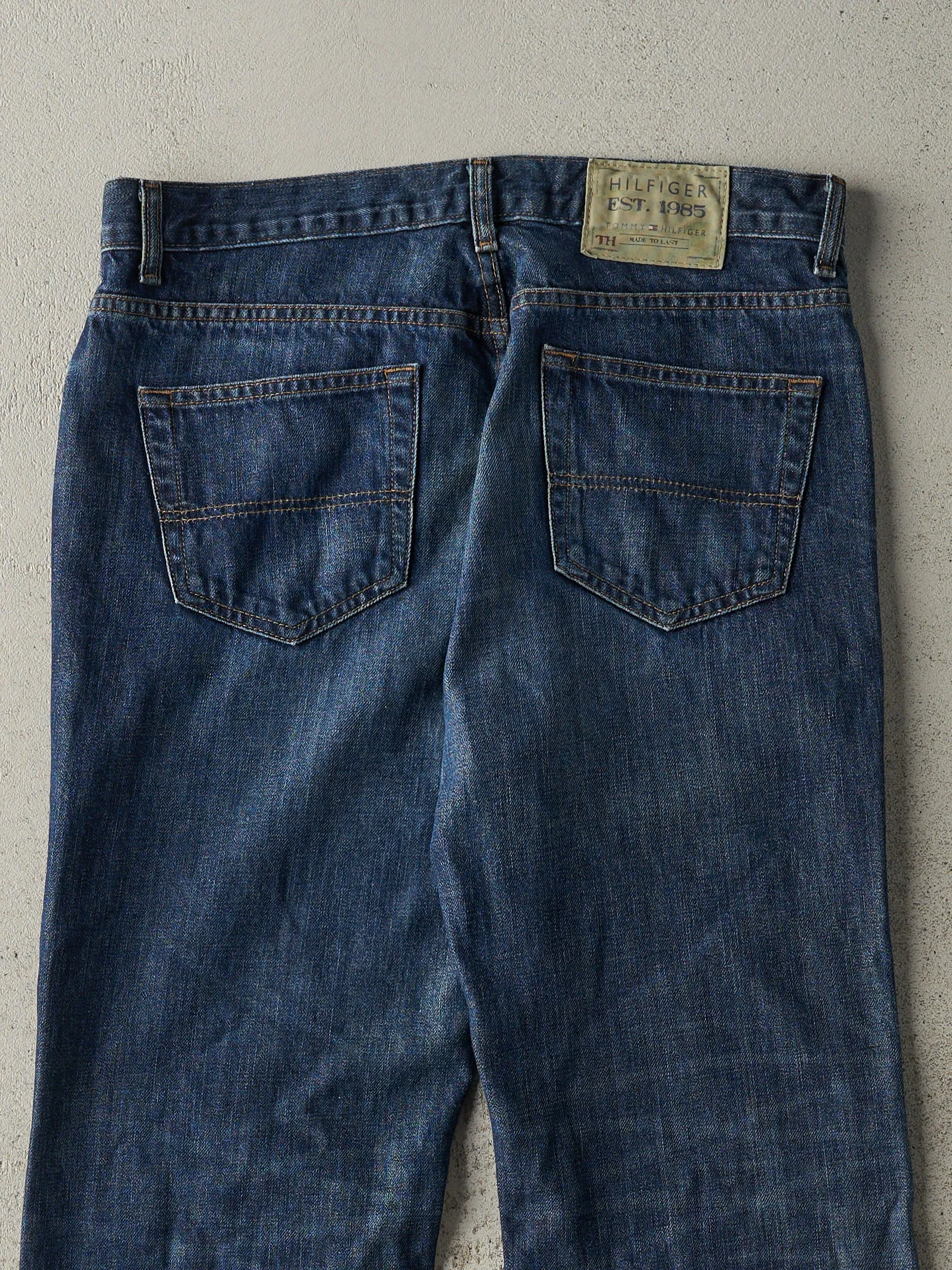 Vintage Y2K Dark Wash Tommy Hilfiger Jeans (34x33) sold by Rebalance Vintage product image thumbnail 5