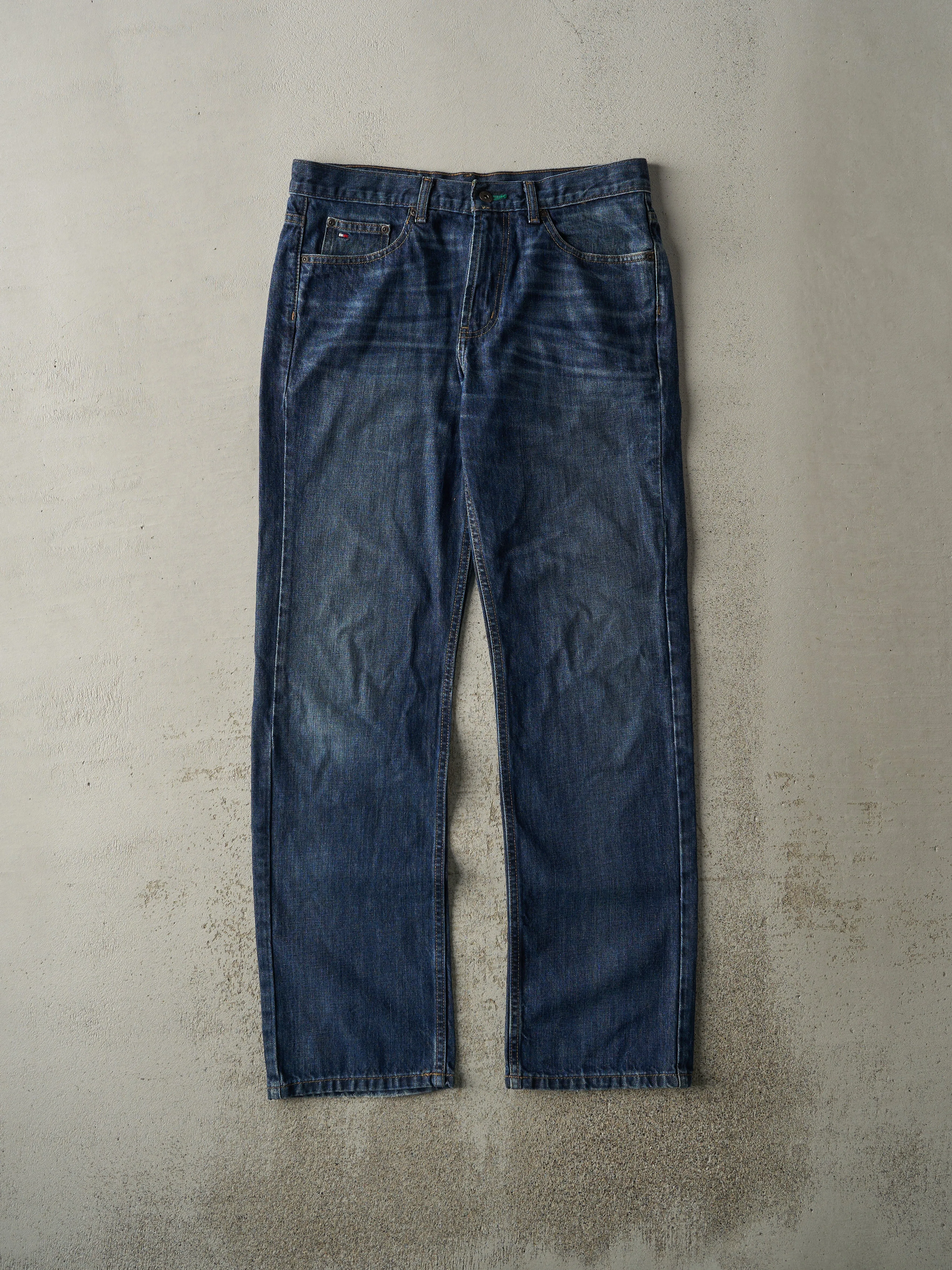 Vintage Y2K Dark Wash Tommy Hilfiger Jeans (34x33) sold by Rebalance Vintage