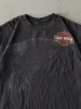 Vintage 10' Faded Black Apache Junction AZ Harley Davidson Pocket Tee (S/M) sold by Rebalance Vintage
