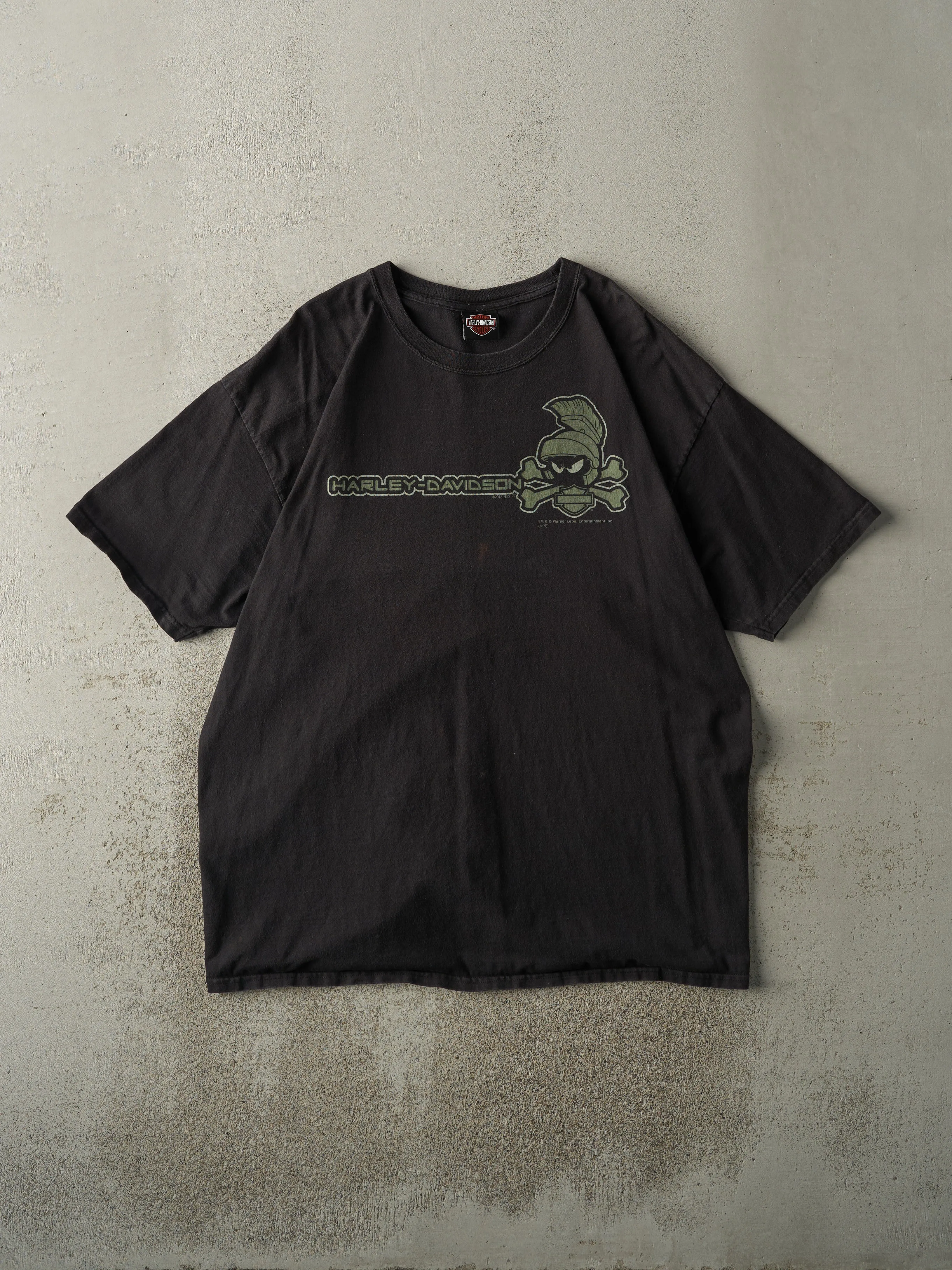 15' Black Perrysburg Ohio Harley Davidson x Looney Tunes Tee (L/XL) sold by Rebalance Vintage