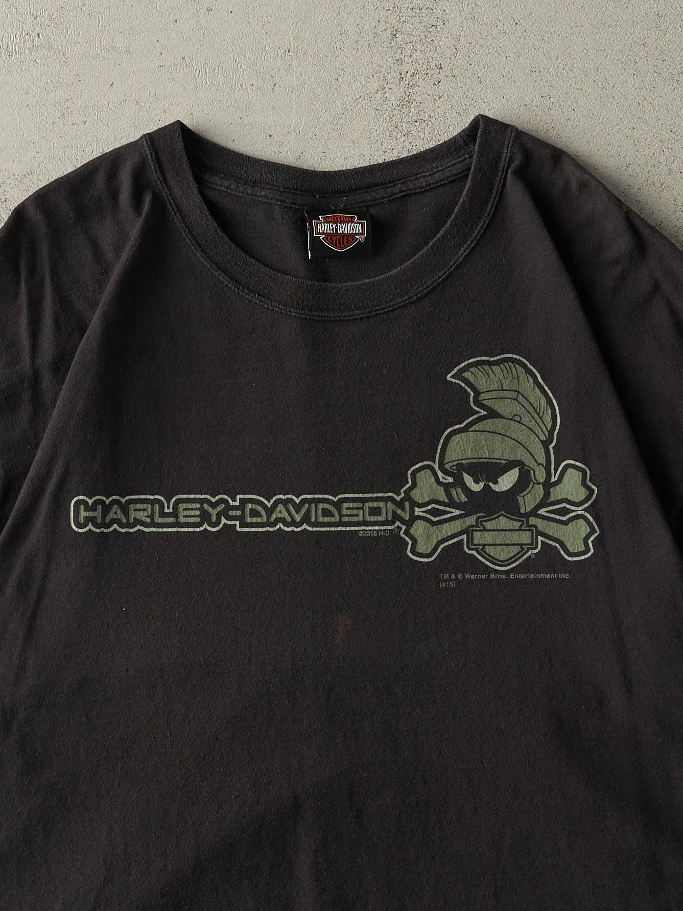 15' Black Perrysburg Ohio Harley Davidson x Looney Tunes Tee (L/XL) sold by Rebalance Vintage product image thumbnail 3