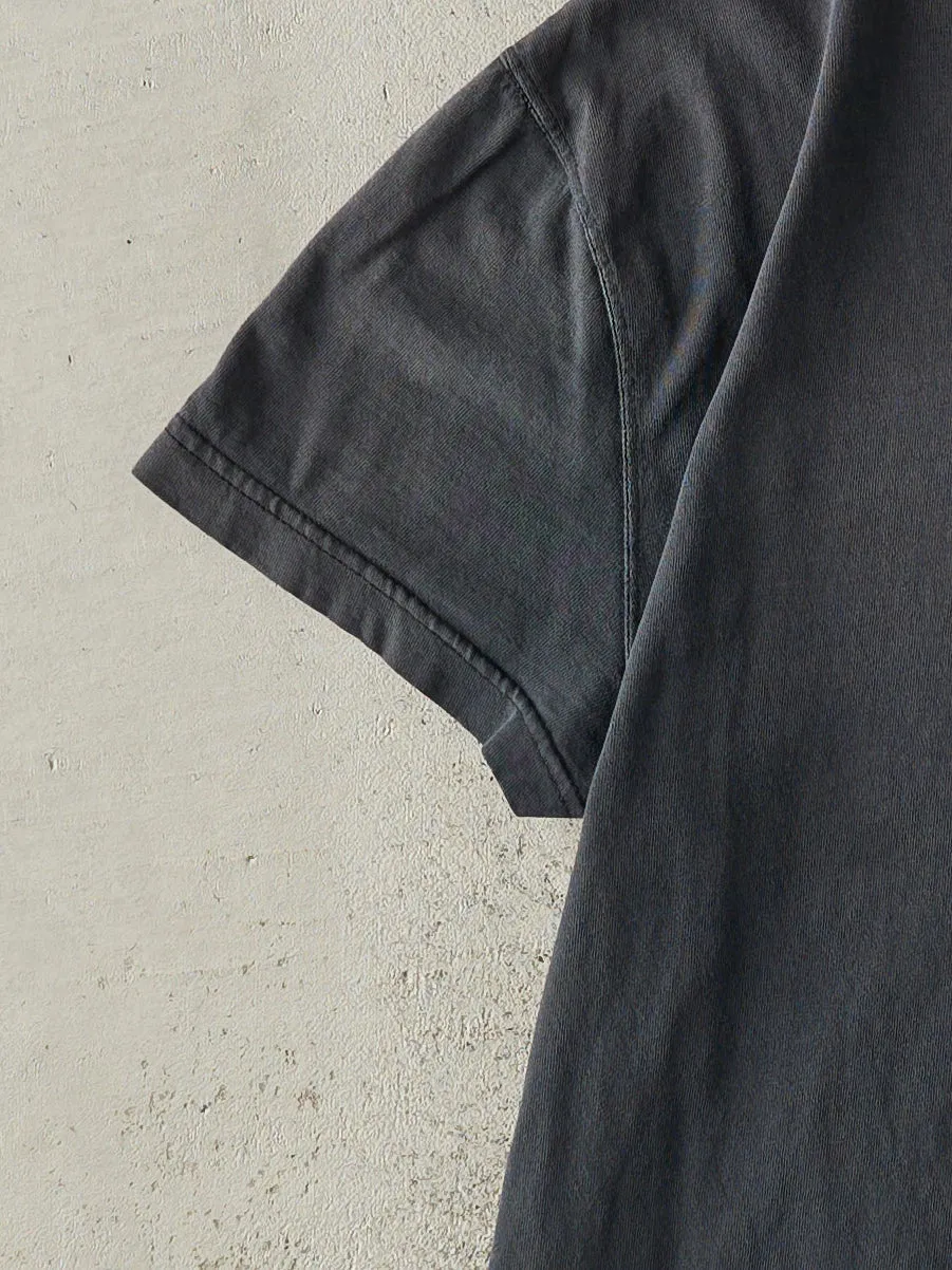 Vintage 90s Faded Black Embroidered Guess Tee (L/XL) sold by Rebalance Vintage product image thumbnail 3