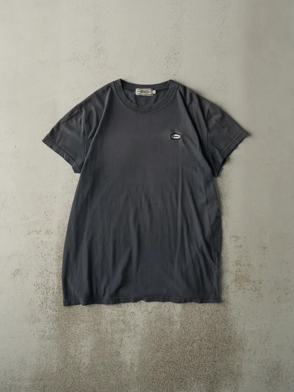 Vintage 90s Faded Black Embroidered Guess Tee (L/XL) sold by Rebalance Vintage