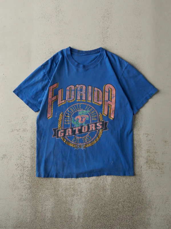 Vintage 80s Blue Florida Gators Single Stitch Tee (M) sold by Rebalance Vintage