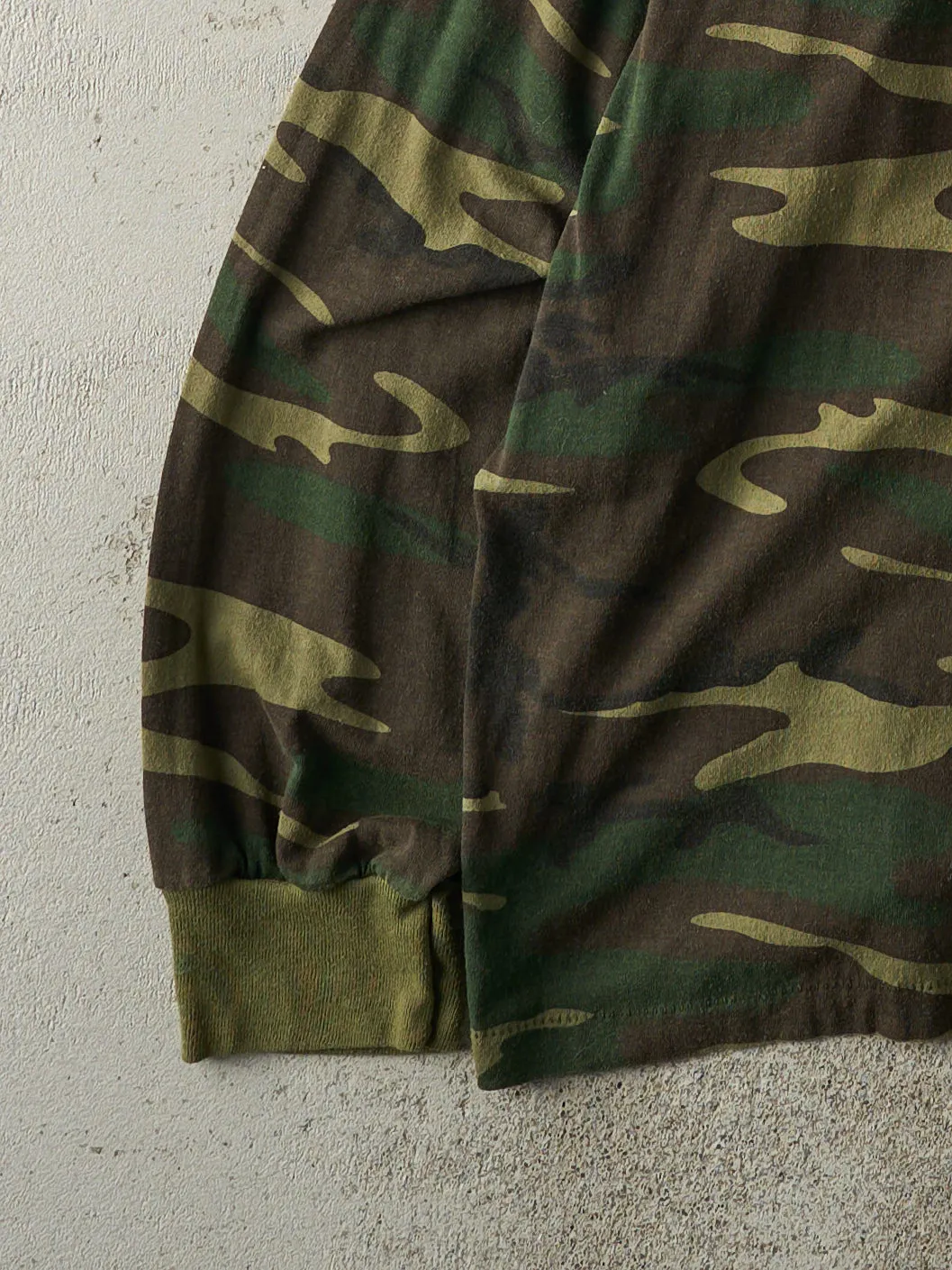 Vintage 90s Camo Pocket Long Sleeve (L/XL) sold by Rebalance Vintage product image thumbnail 3