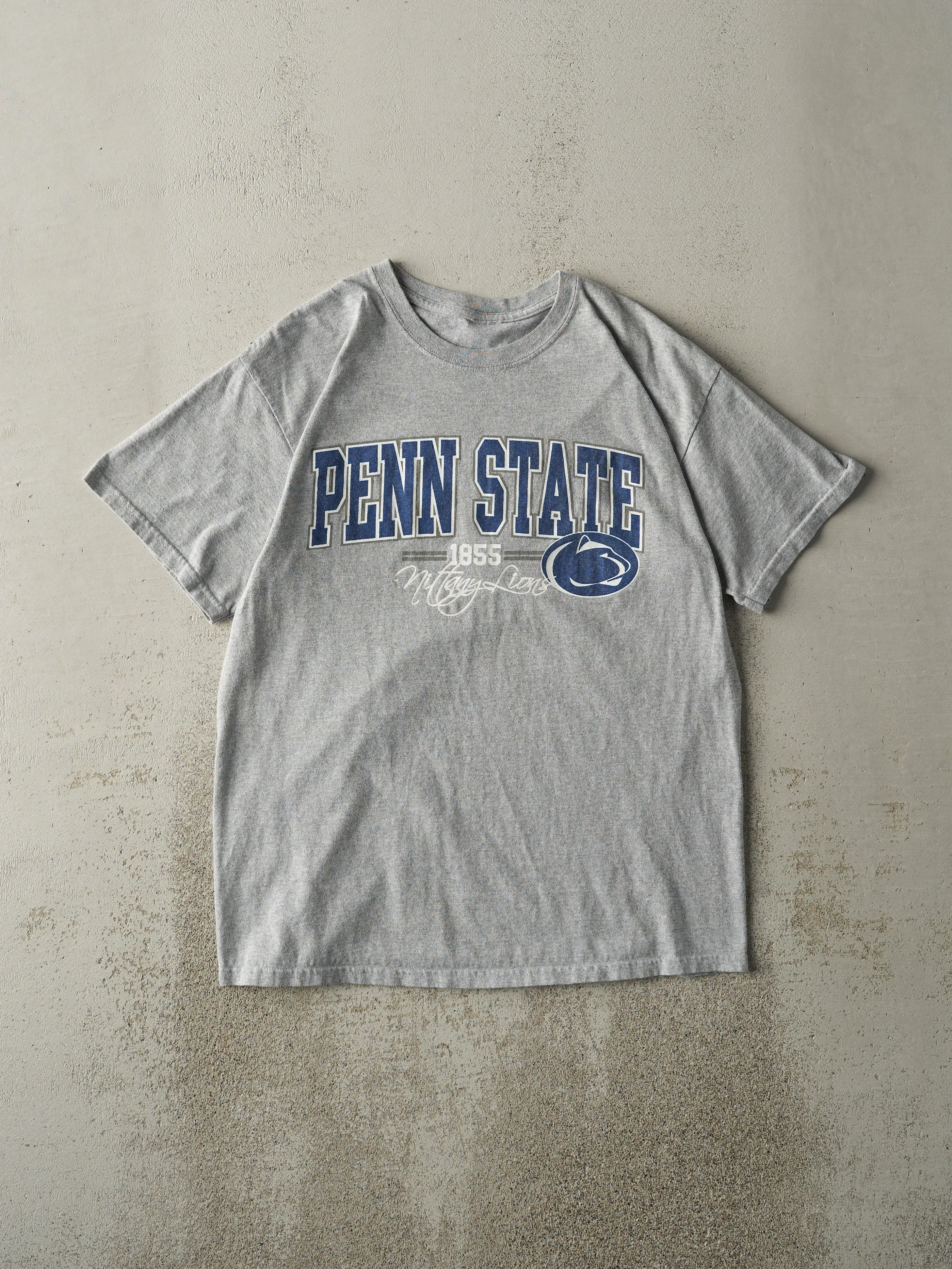 Vintage Y2K Grey Penn State Nittany Lions Tee (M) sold by Rebalance Vintage