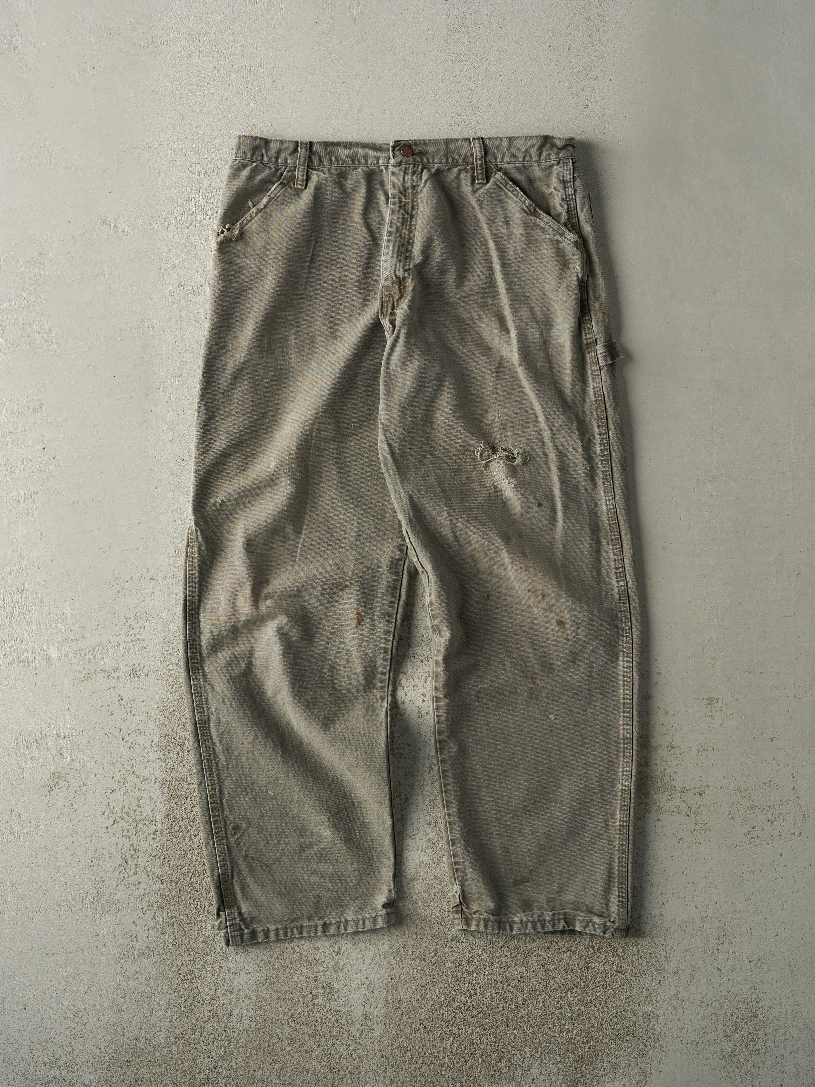 Vintage 90s Green Rustler Carpenter Pants (36x31) sold by Rebalance Vintage