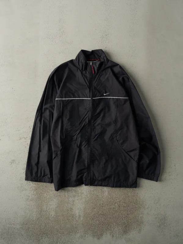 Vintage Y2K Black Nike Track Jacket (M) sold by Rebalance Vintage
