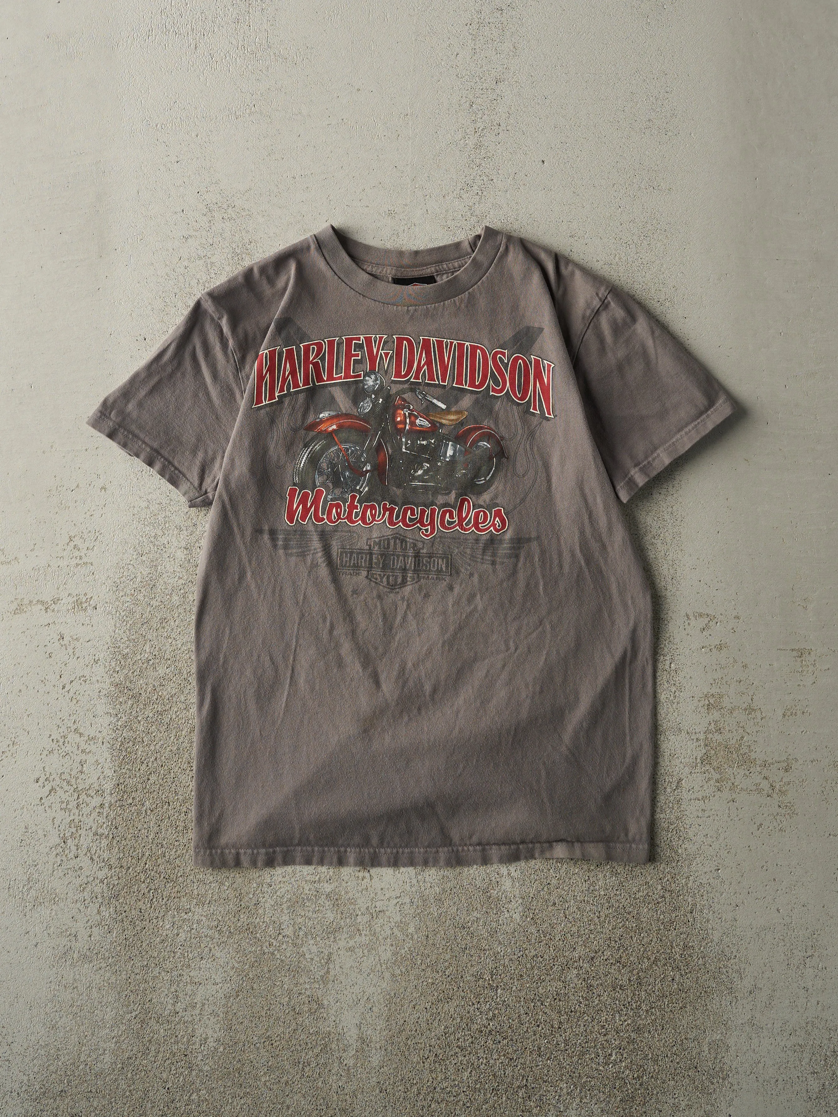 Vintage 11' Charcoal Grey West Branch Michigan Harley Davidson Tee (S) sold by Rebalance Vintage