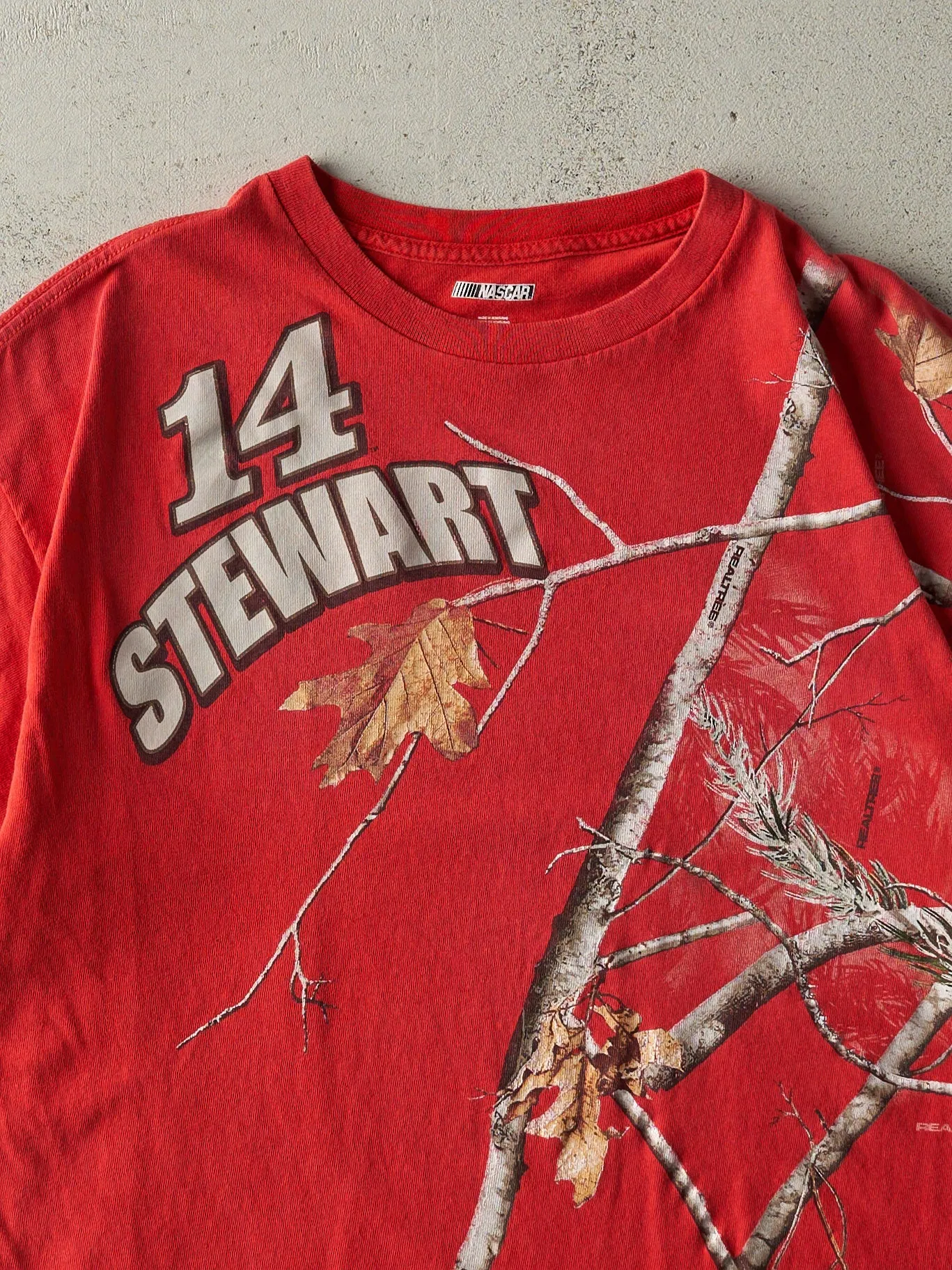 Vintage Y2K Red Tony Stewart Nascar x Realtree Racing Tee (L) sold by Rebalance Vintage product image thumbnail 2