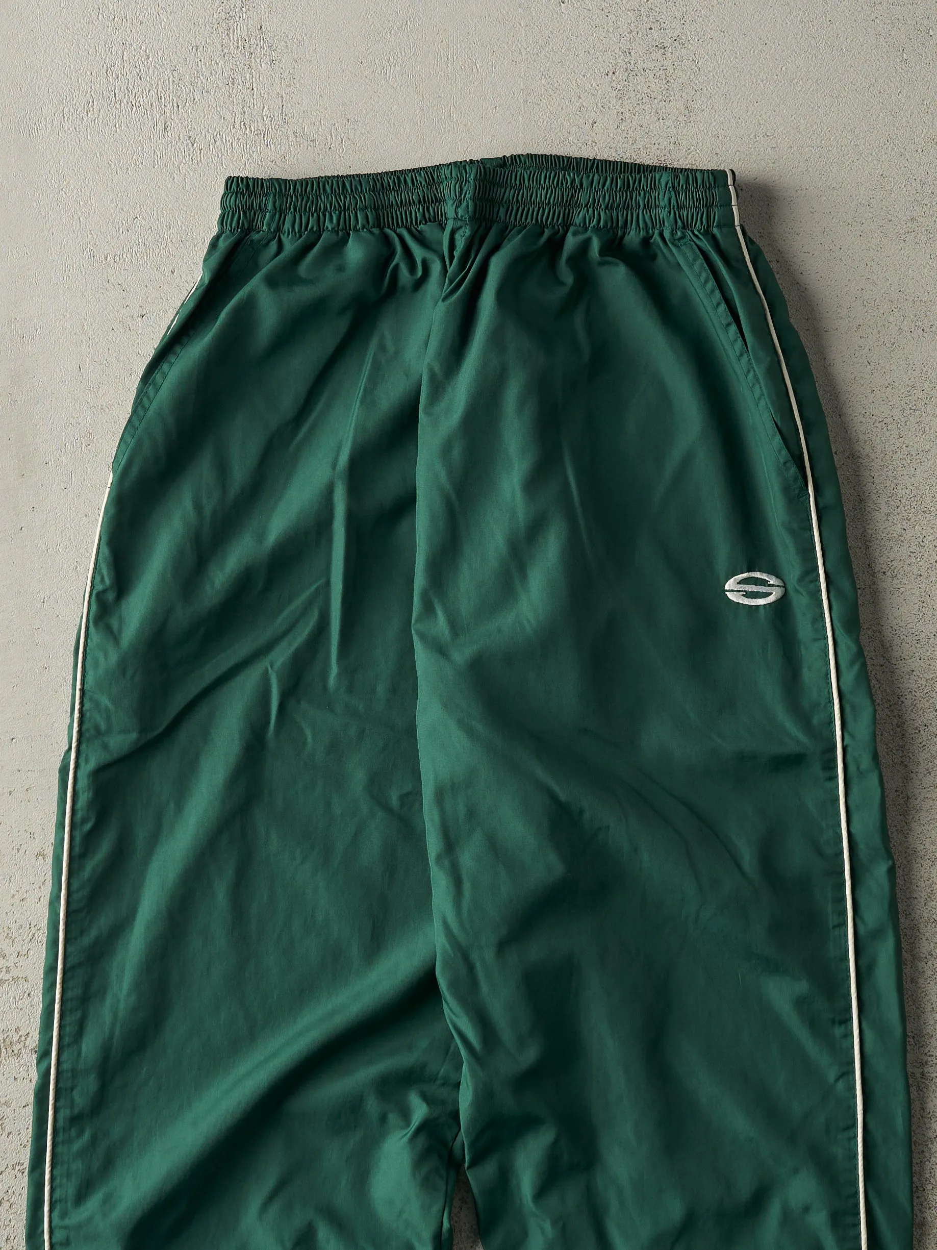 Vintage Y2K Green Windbreaker Pants (27x29) sold by Rebalance Vintage product image thumbnail 3