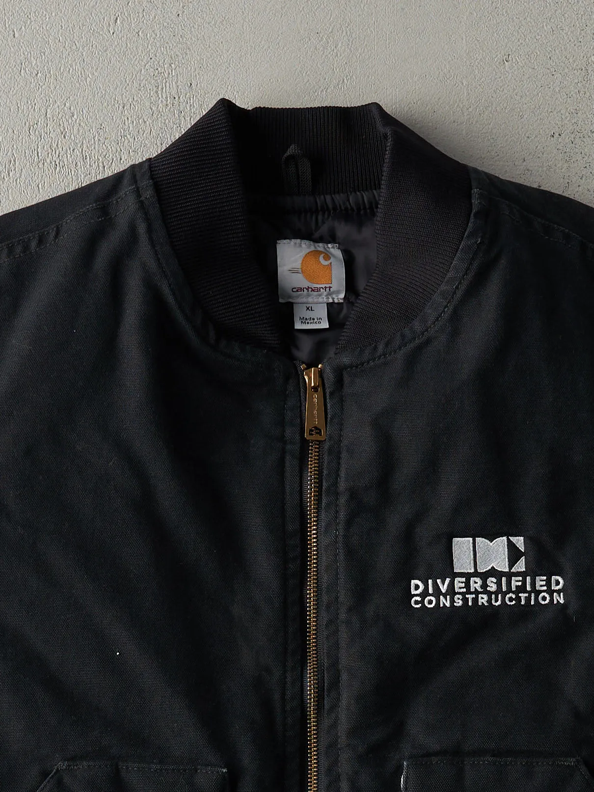 Vintage Y2K Black Embroidered Carhartt Vest (L) sold by Rebalance Vintage product image thumbnail 3